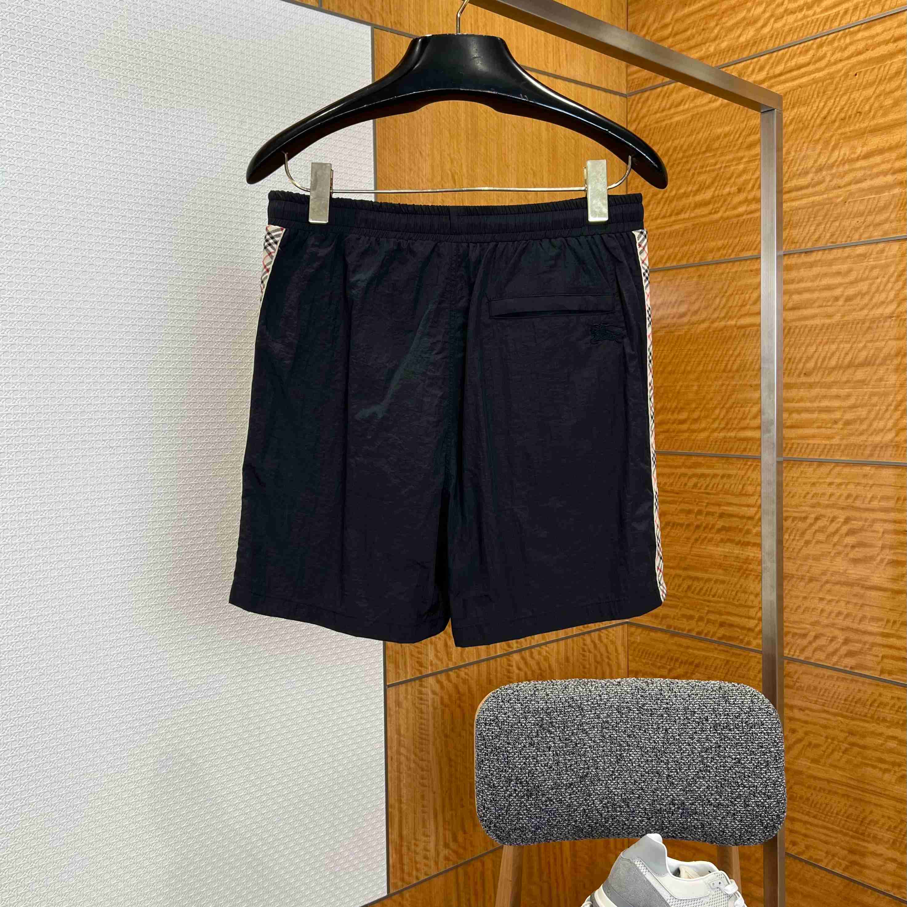Burberry Check Trim Swim Shorts - DopestKickz