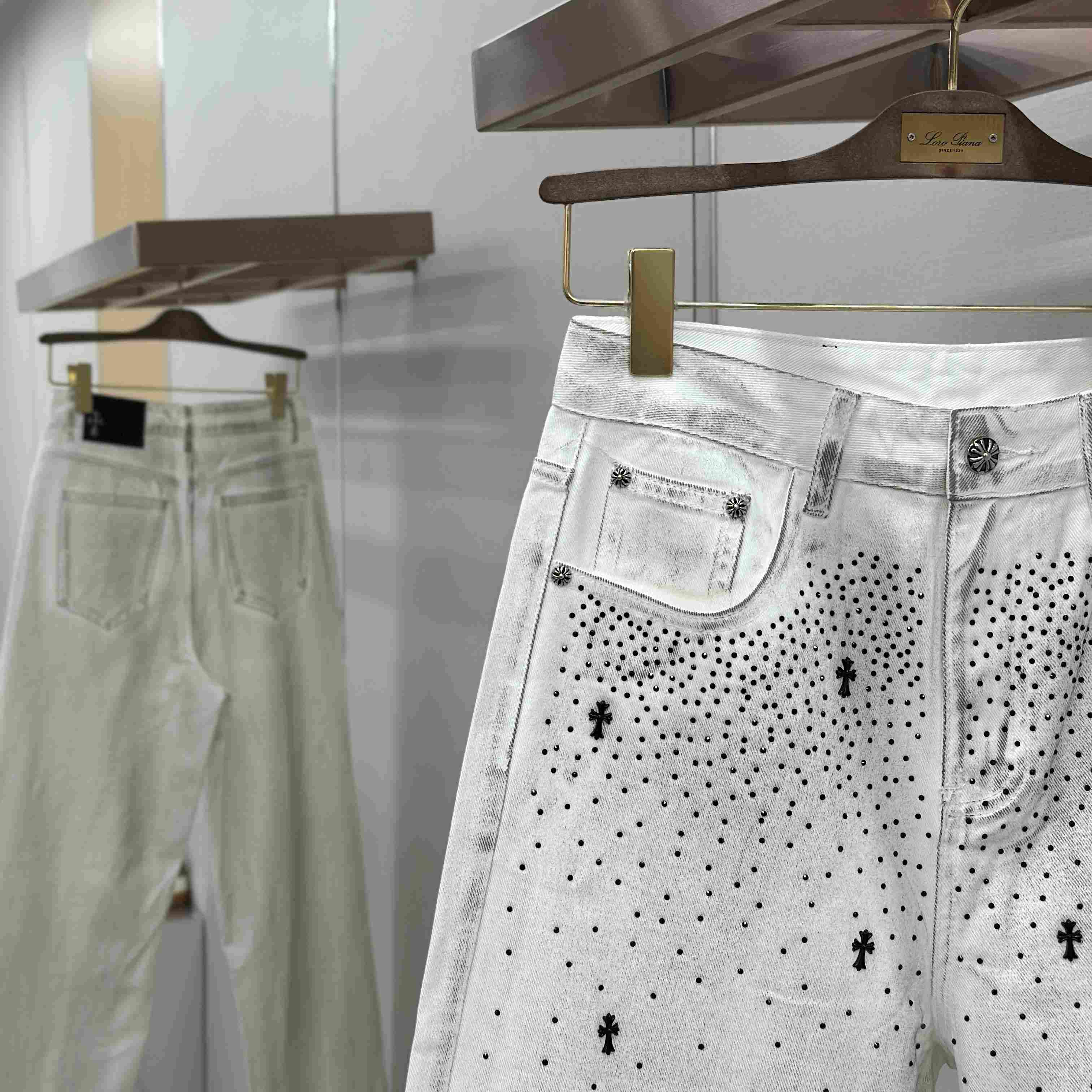 Chrome Hearts Jeans - DopestKickz