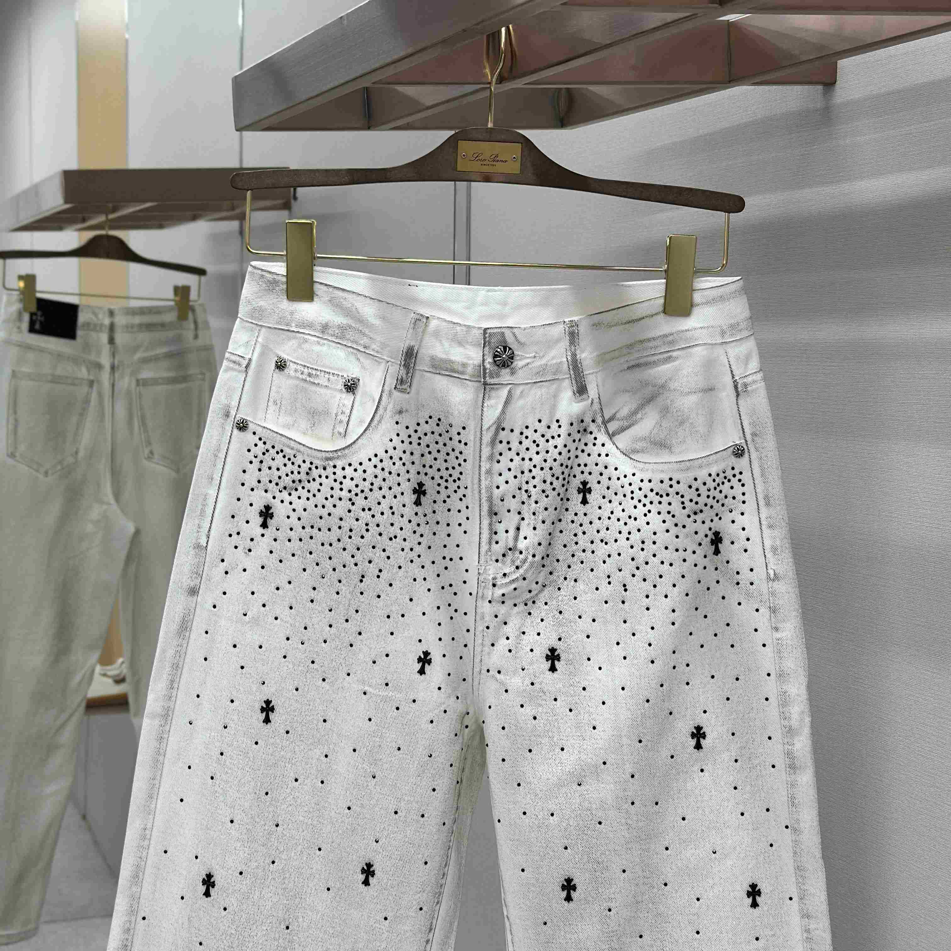Chrome Hearts Jeans - DopestKickz
