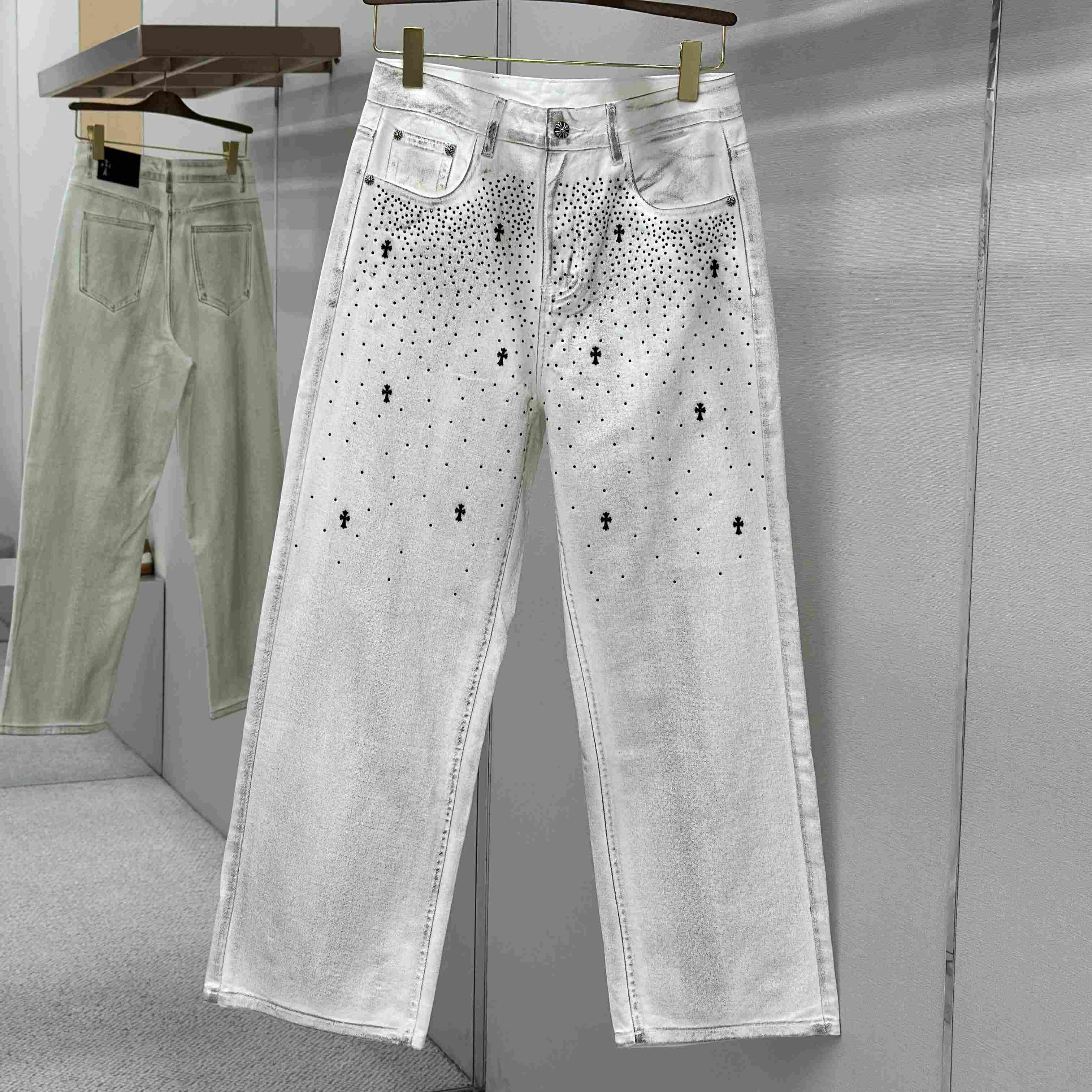 Chrome Hearts Jeans - DopestKickz