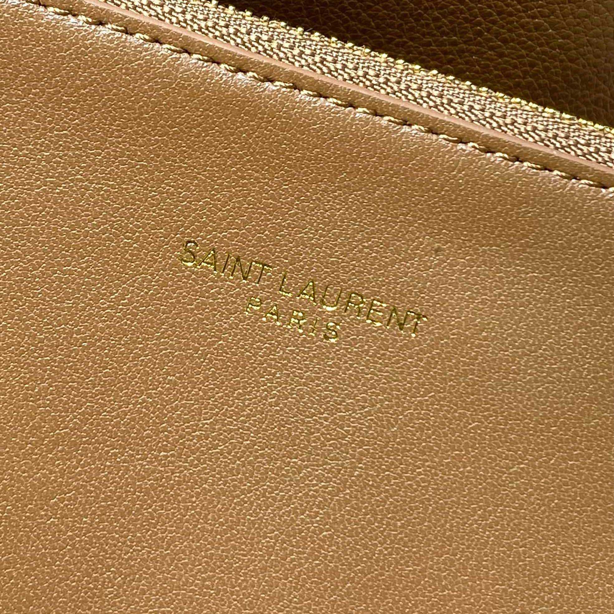 Saint Laurent LE 5 À 7 Supple Small In Grained Leather - DopestKickz