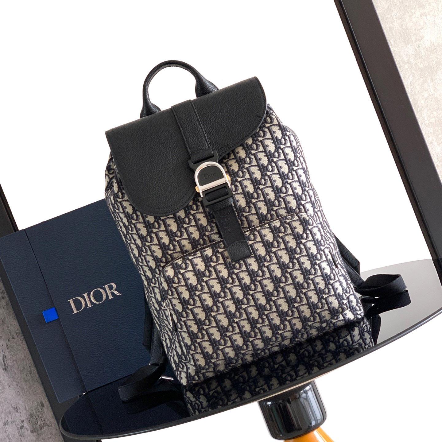 Dior Saddle Heritage Backpack With Flap - DopestKickz