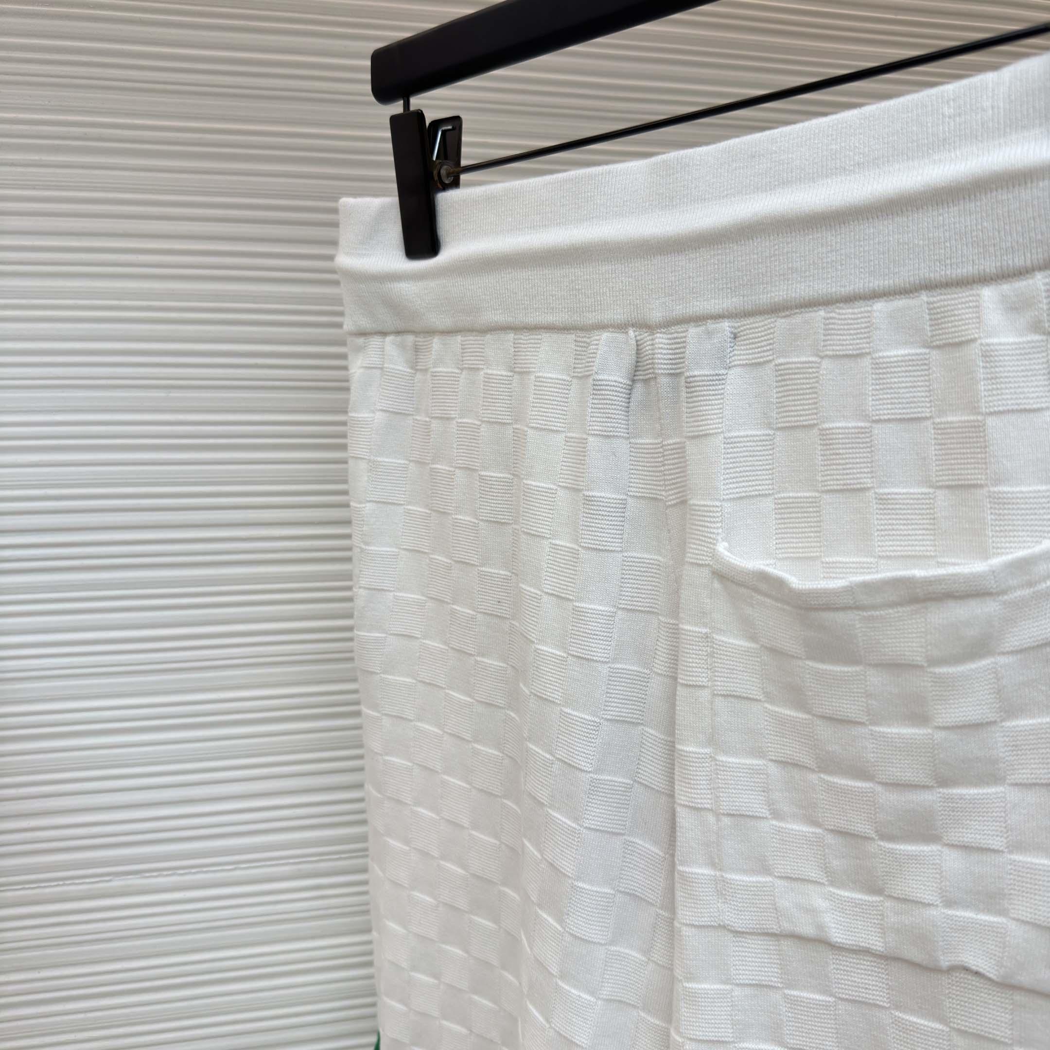 Louis Vuitton Damier Terry Tennis Shorts  - DopestKickz