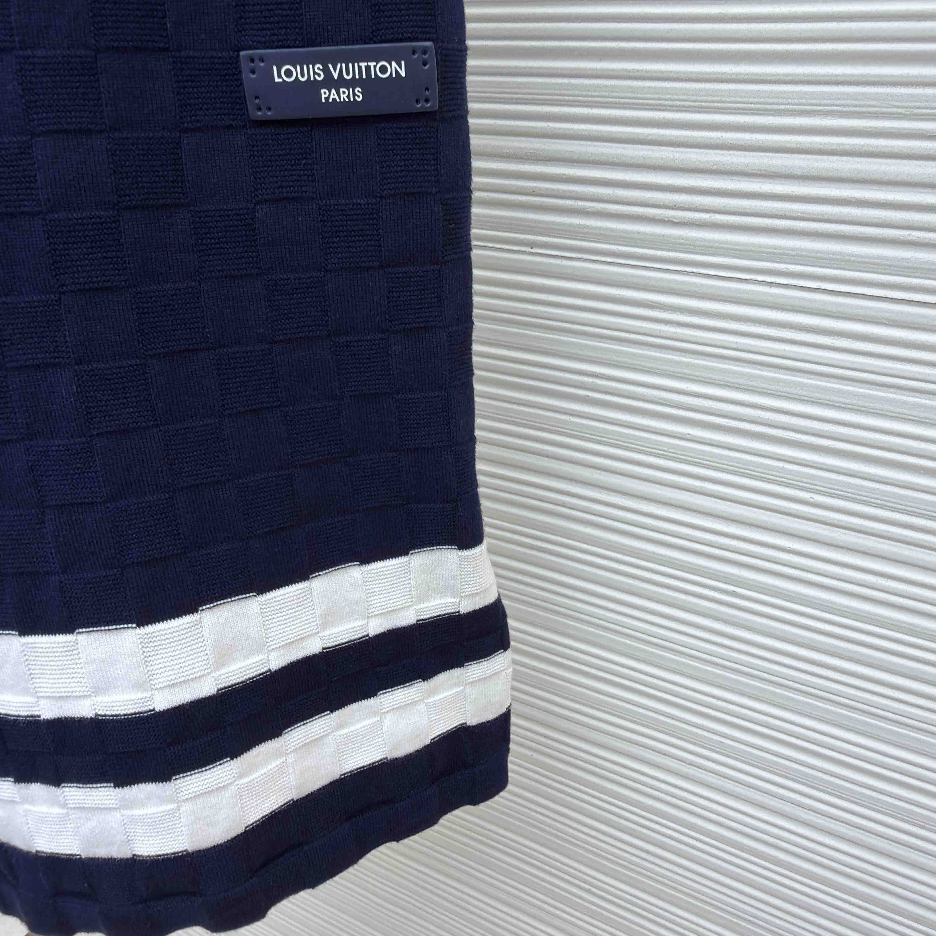 Louis Vuitton Damier Terry Tennis Shorts  - DopestKickz