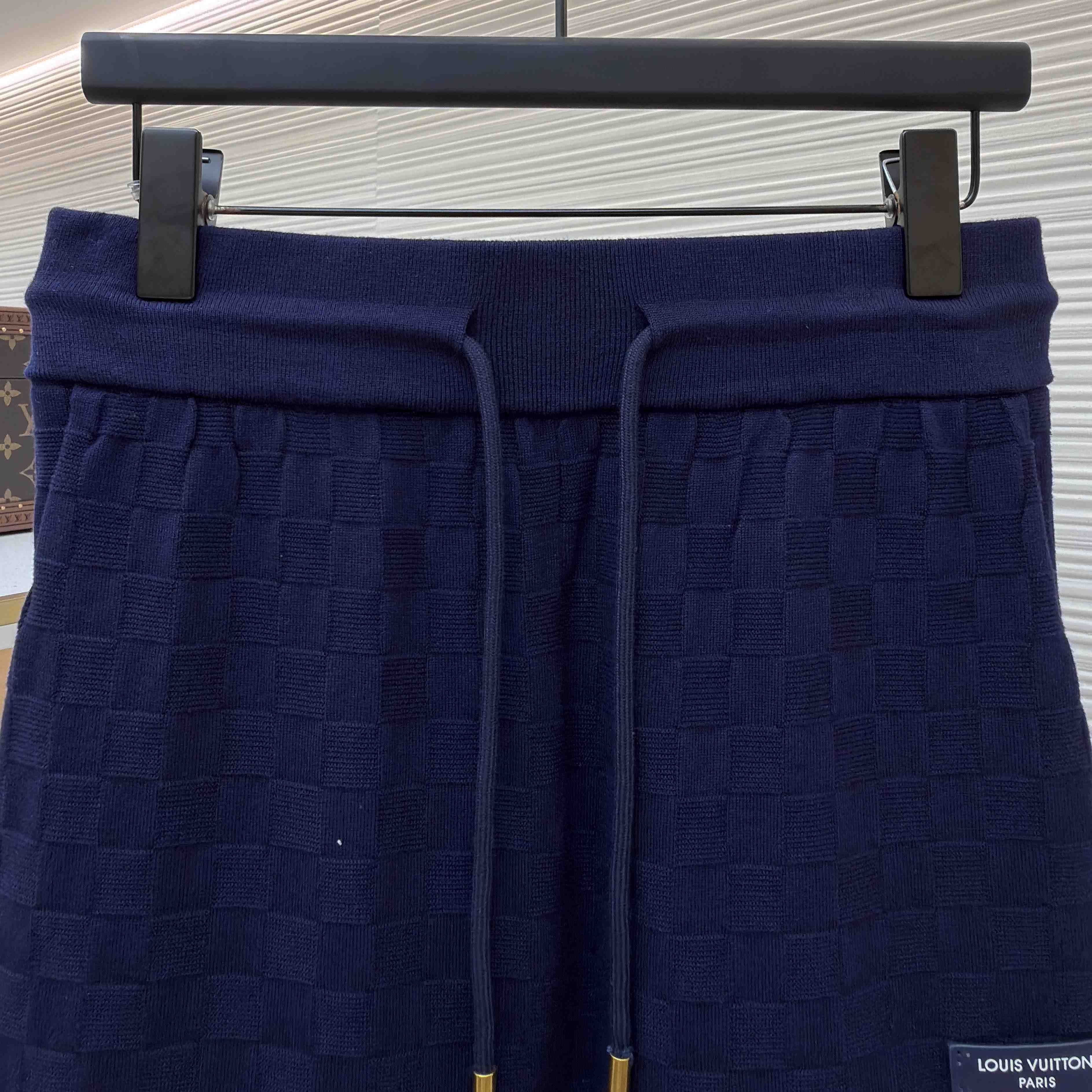 Louis Vuitton Damier Terry Tennis Shorts  - DopestKickz