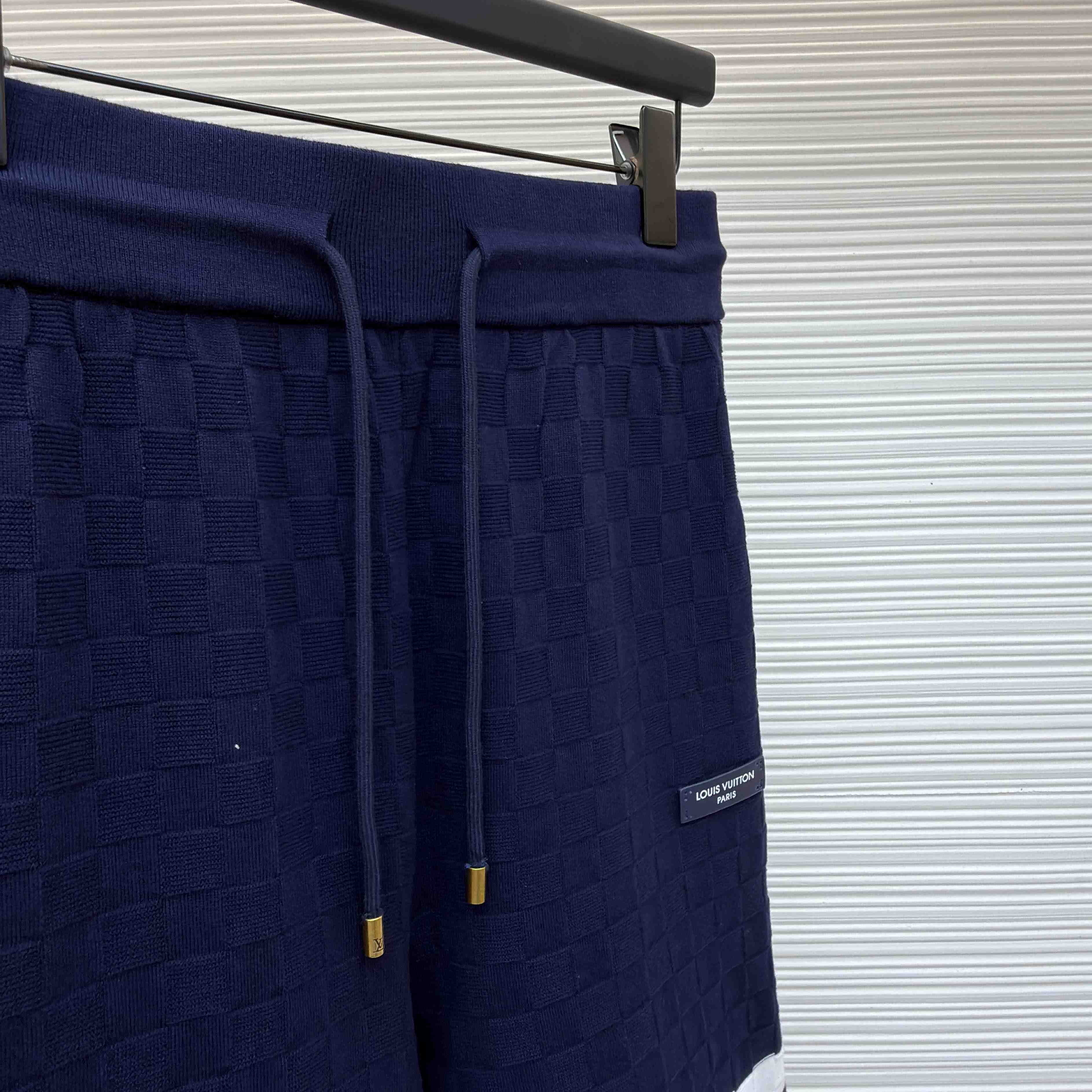 Louis Vuitton Damier Terry Tennis Shorts  - DopestKickz