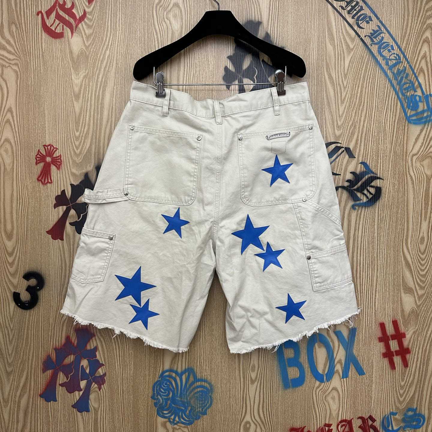 Chrome Hearts Denim Shorts - DopestKickz