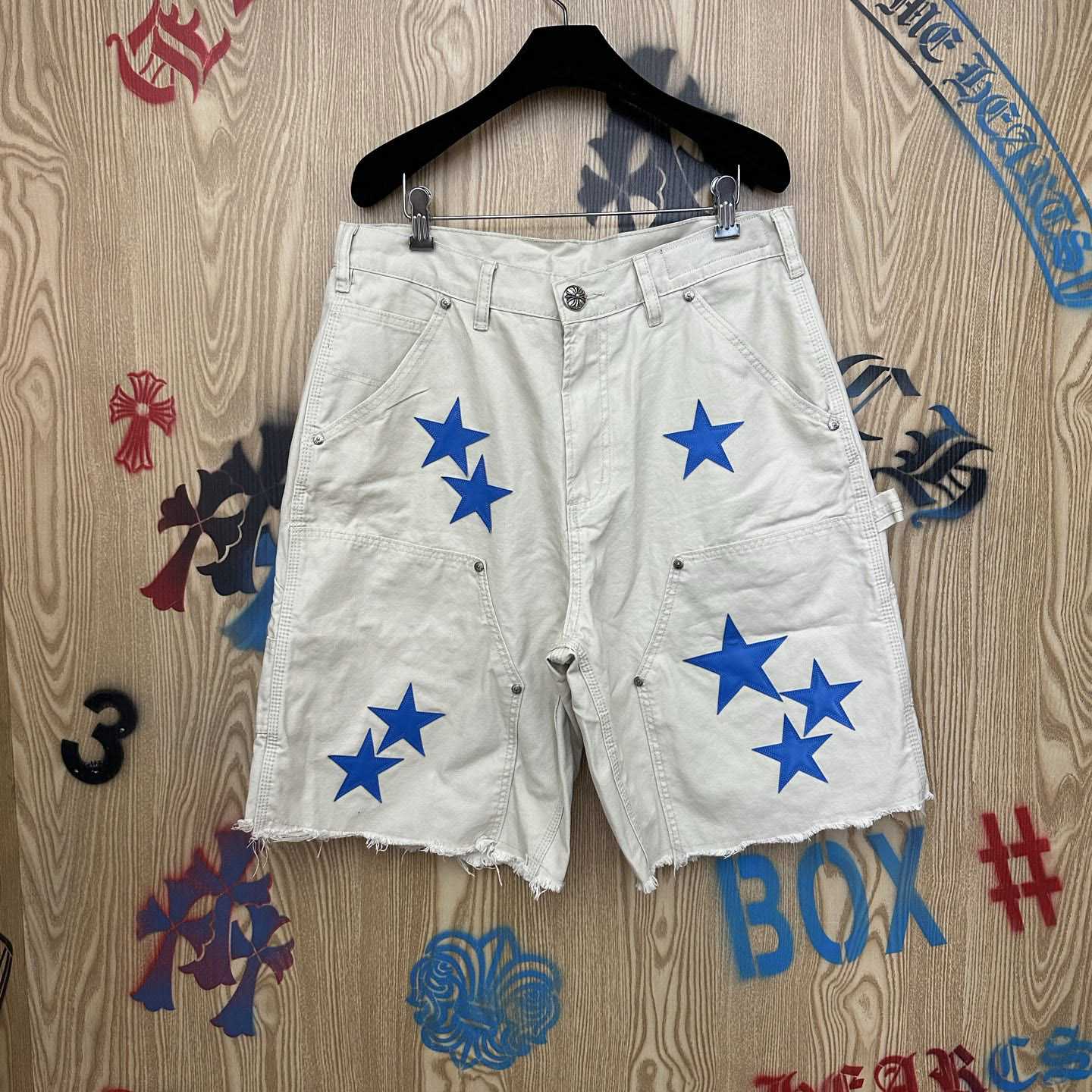 Chrome Hearts Denim Shorts - DopestKickz