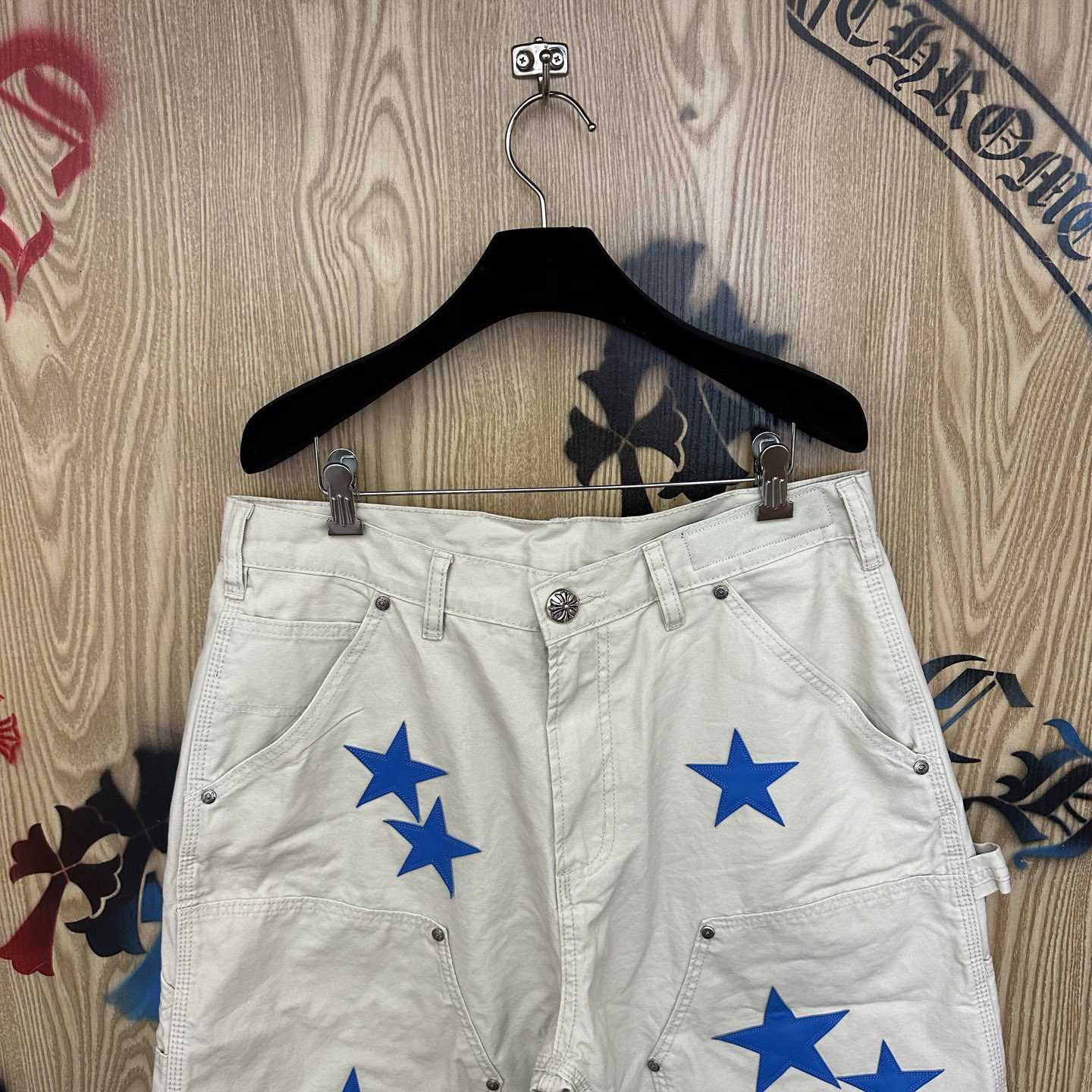Chrome Hearts Denim Shorts - DopestKickz