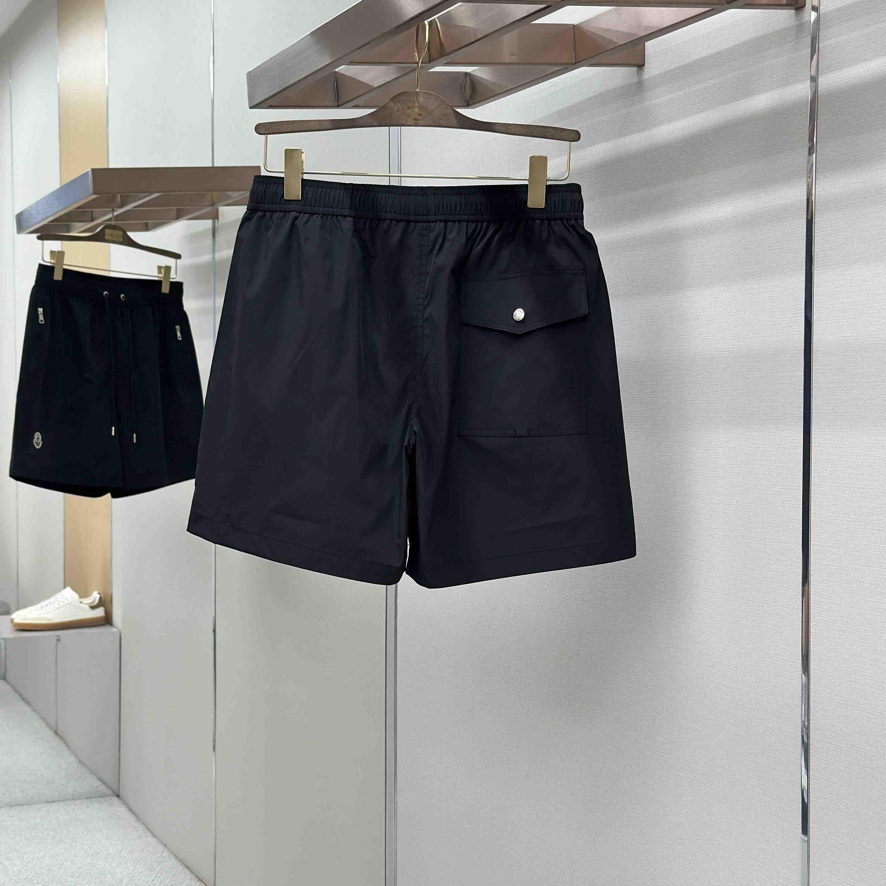 Moncler Logo-Patch Swim Shorts - DopestKickz