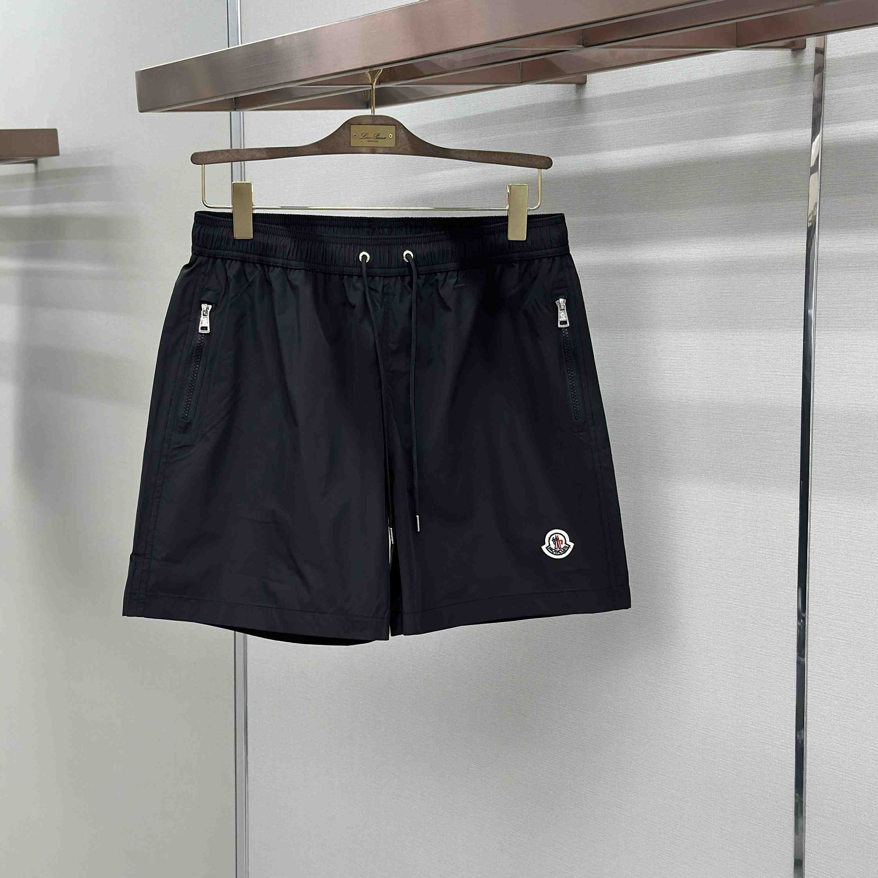Moncler Logo-Patch Swim Shorts - DopestKickz