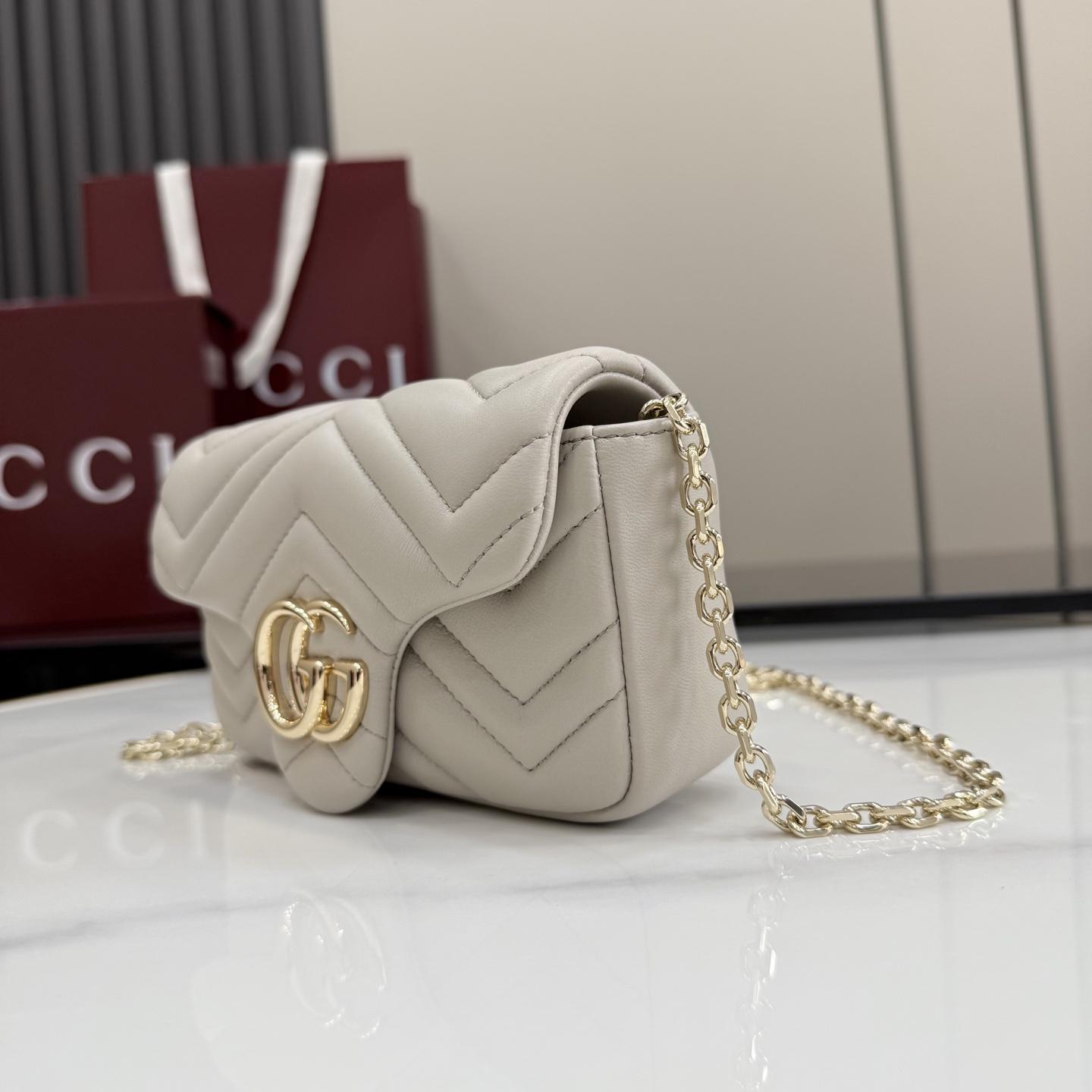 Gucci GG Marmont Mini Shoulder Bag - DopestKickz