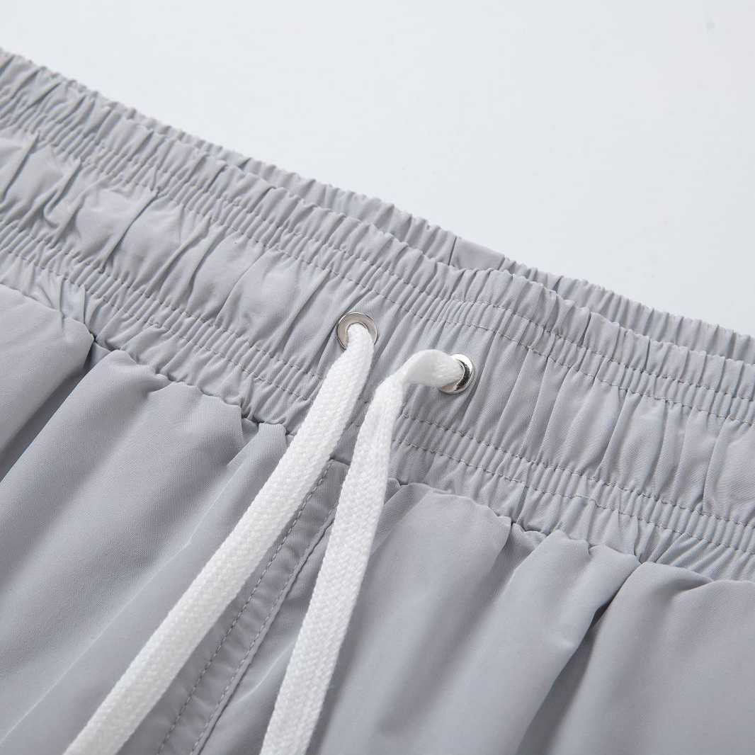 Amiri Stack Logo Swim Shorts In Stretch Limo - DopestKickz