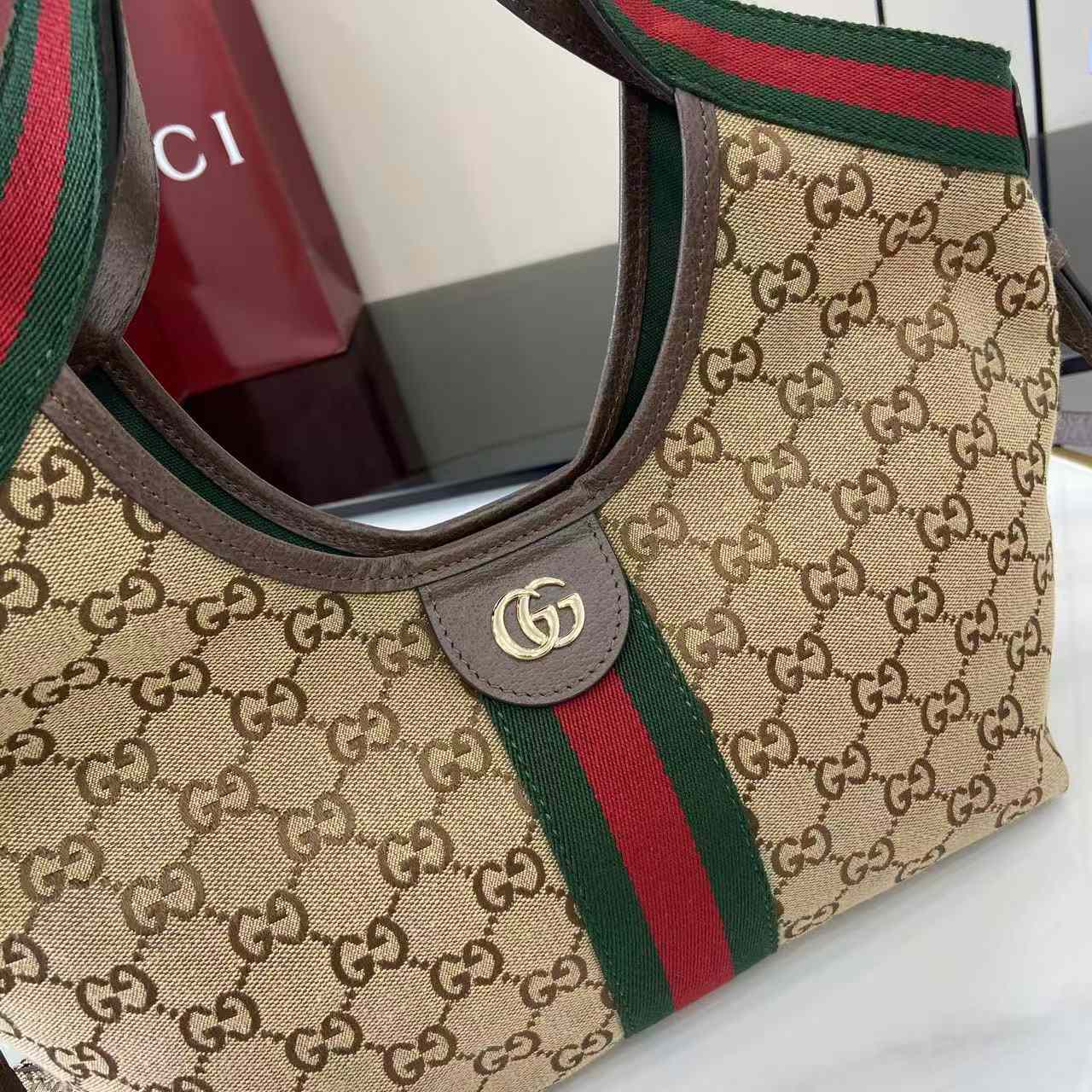 Gucci Giglio Small Tote Bag 860845 - DopestKickz