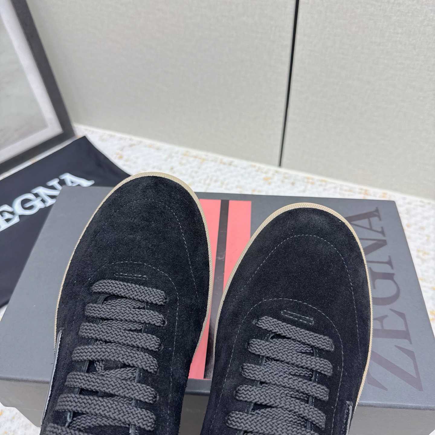 Zegna 232 Suede Sneakers - DopestKickz