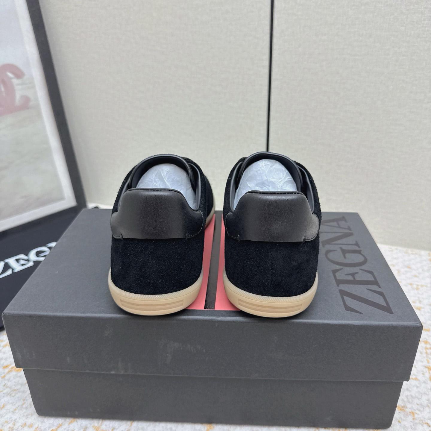 Zegna 232 Suede Sneakers - DopestKickz