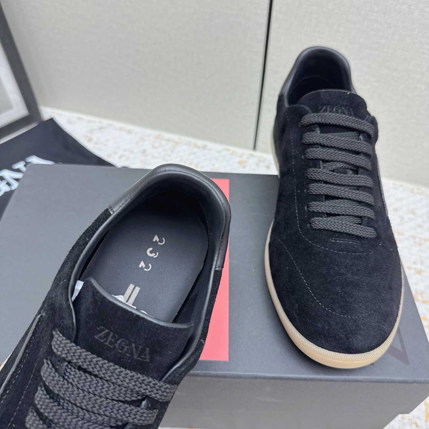 Zegna 232 Suede Sneakers - DopestKickz