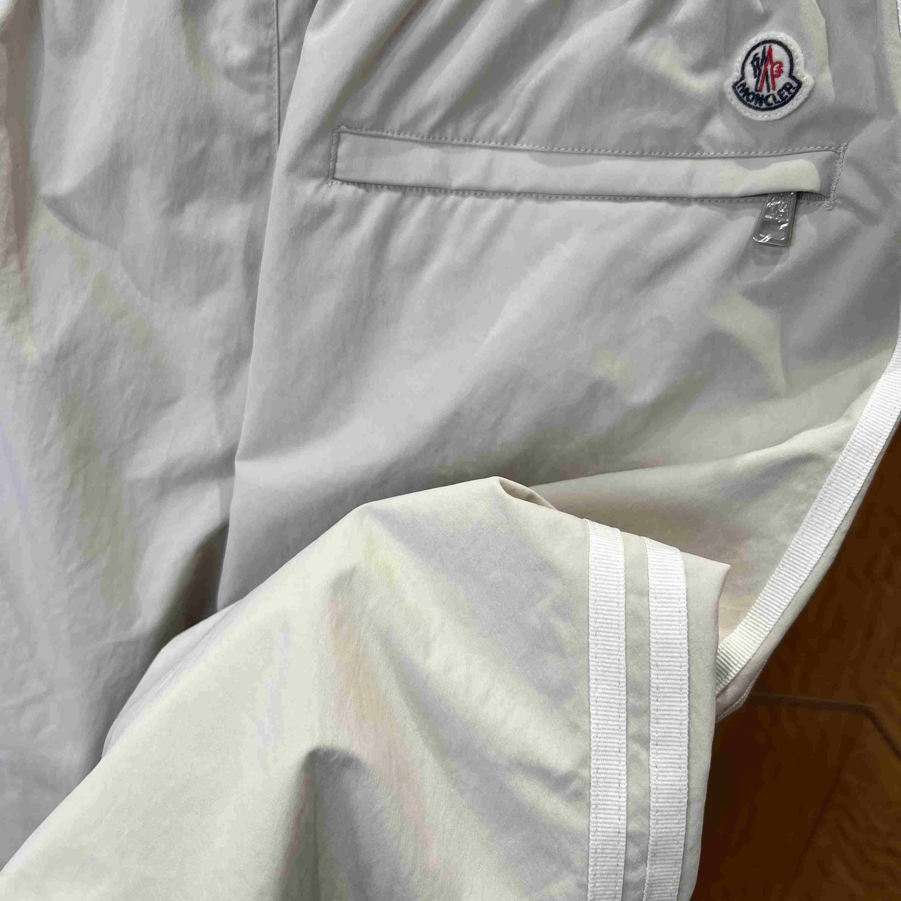Moncler Striped Stretch Jogging Trousers - DopestKickz