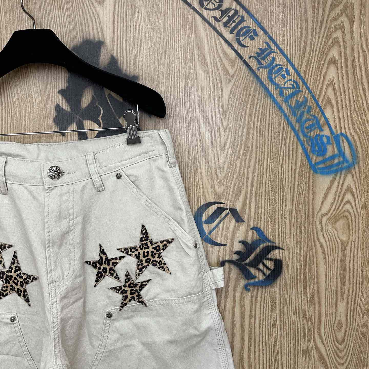 Chrome Hearts Denim Shorts - DopestKickz