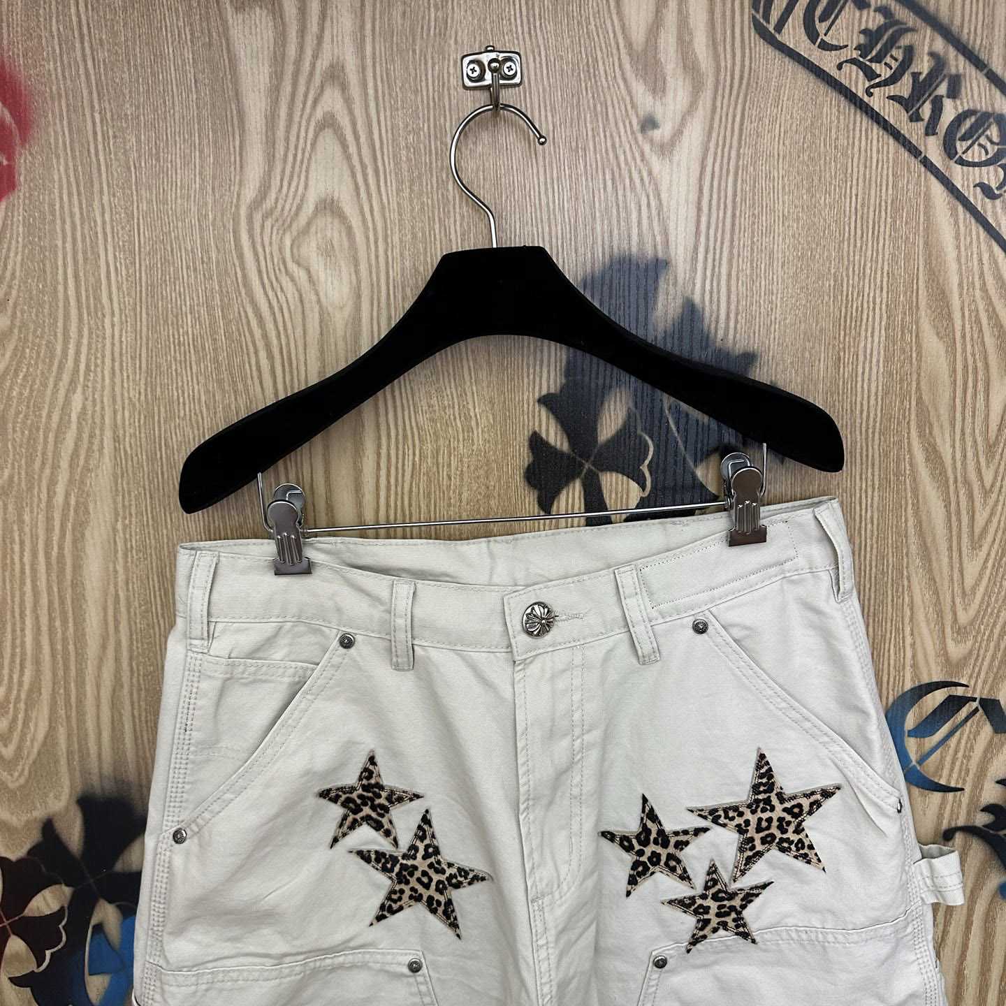 Chrome Hearts Denim Shorts - DopestKickz