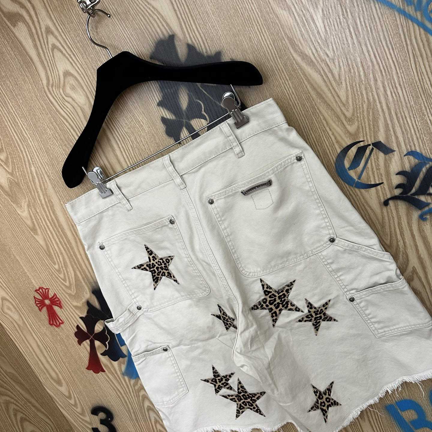 Chrome Hearts Denim Shorts - DopestKickz