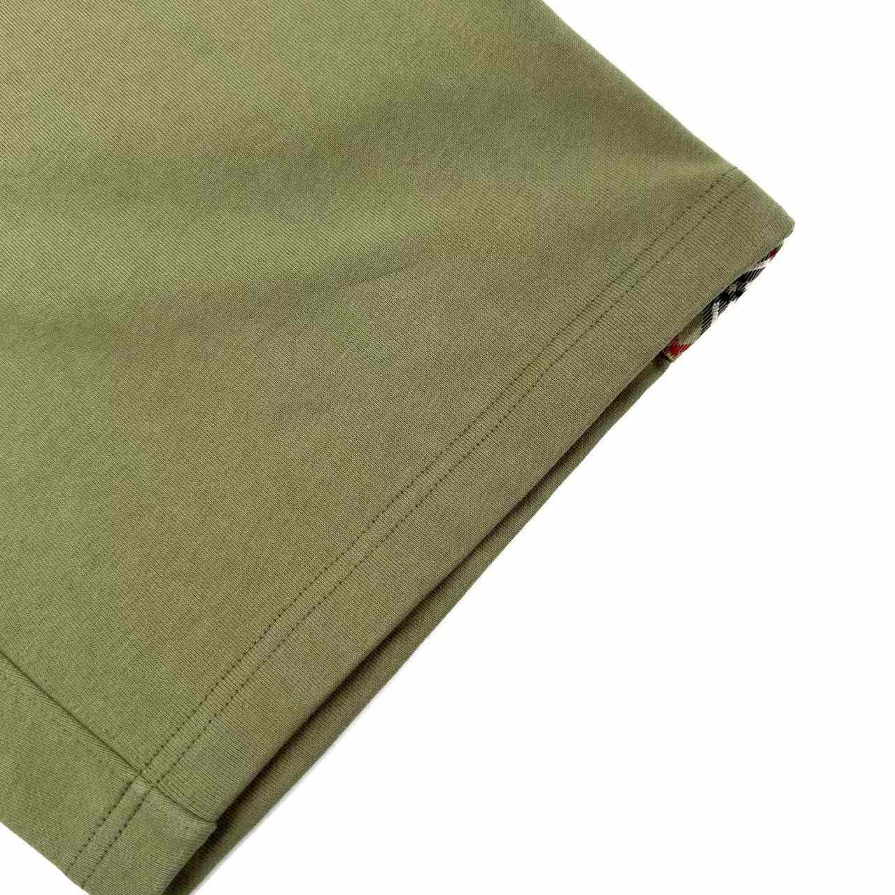 Burberry  Check Trim Cotton Shorts    - DopestKickz