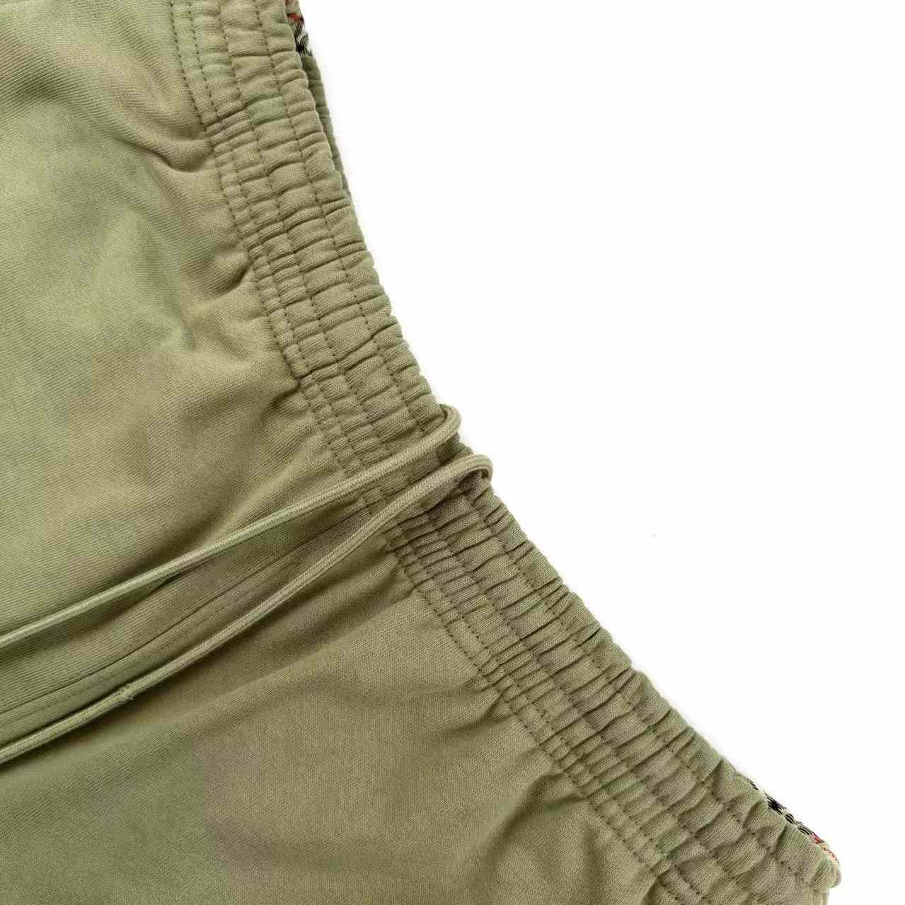 Burberry  Check Trim Cotton Shorts    - DopestKickz