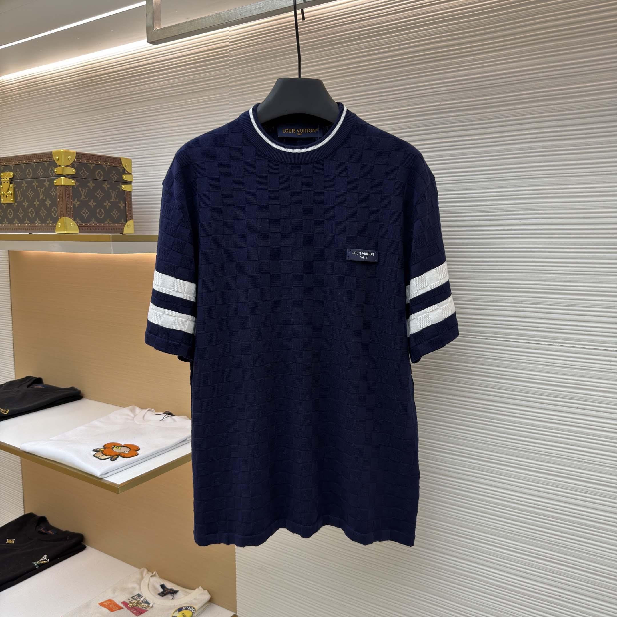 Louis Vuitton Damier Terry Tennis T-Shirt - DopestKickz