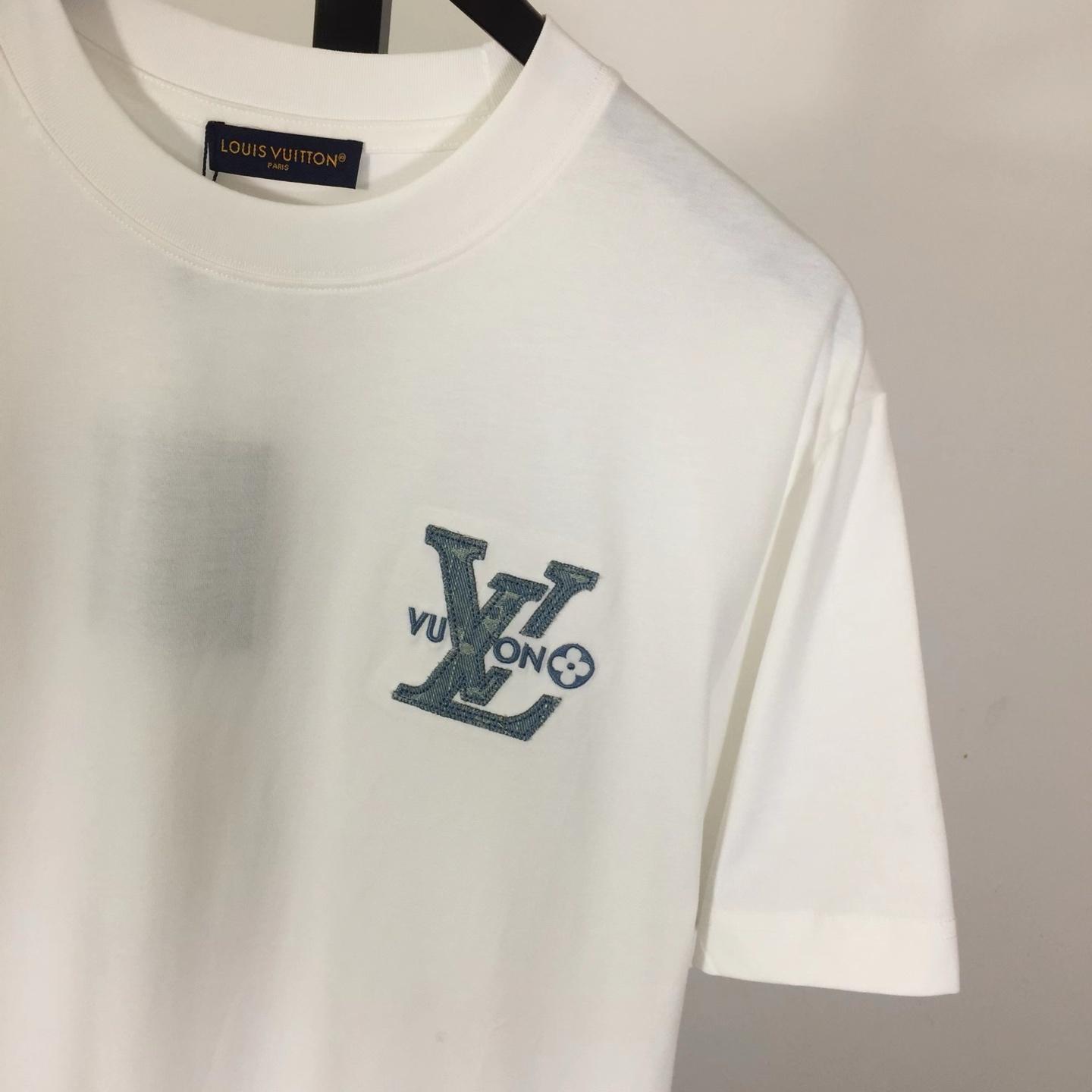Louis Vuitton Embossed LV T-Shirt    - DopestKickz