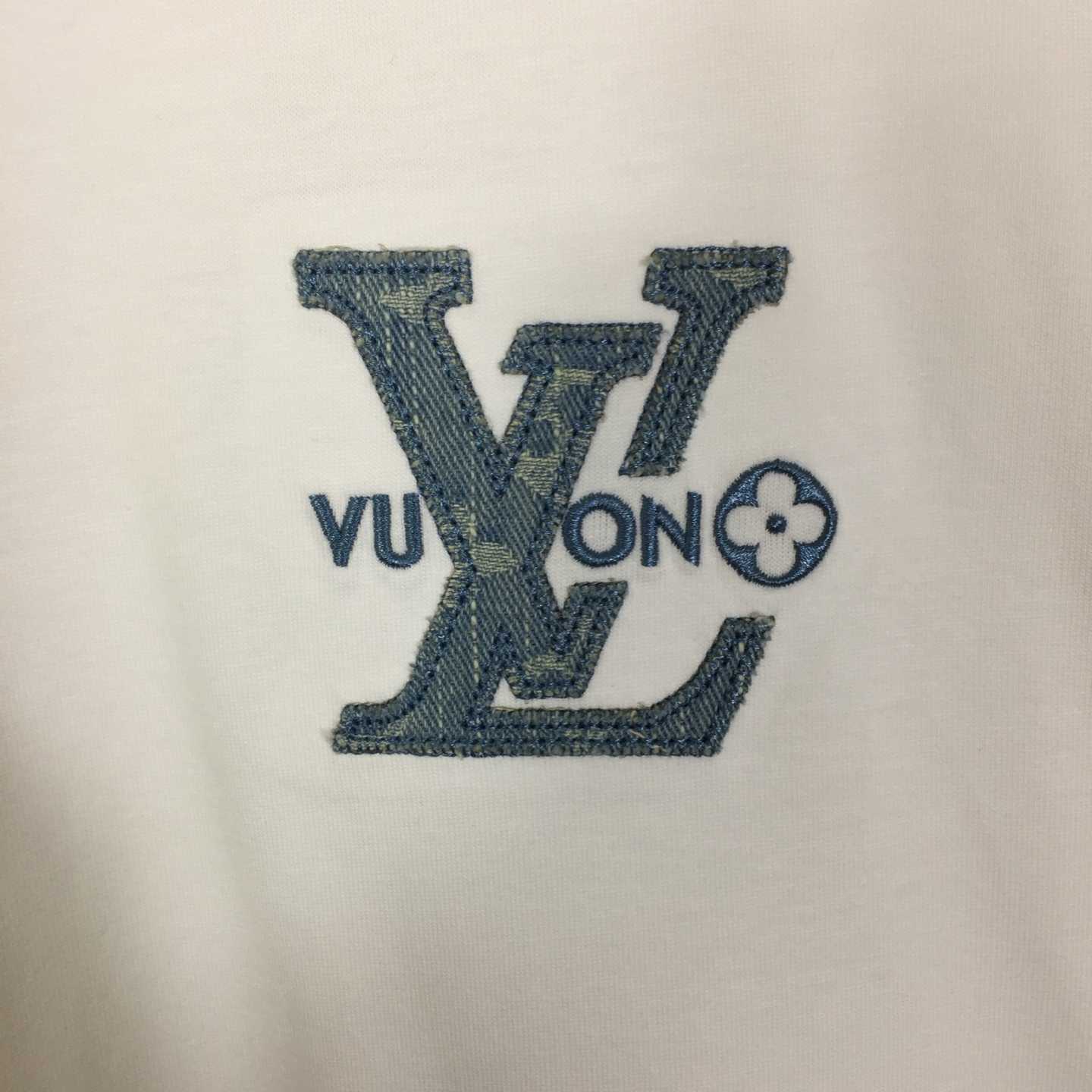 Louis Vuitton Embossed LV T-Shirt    - DopestKickz