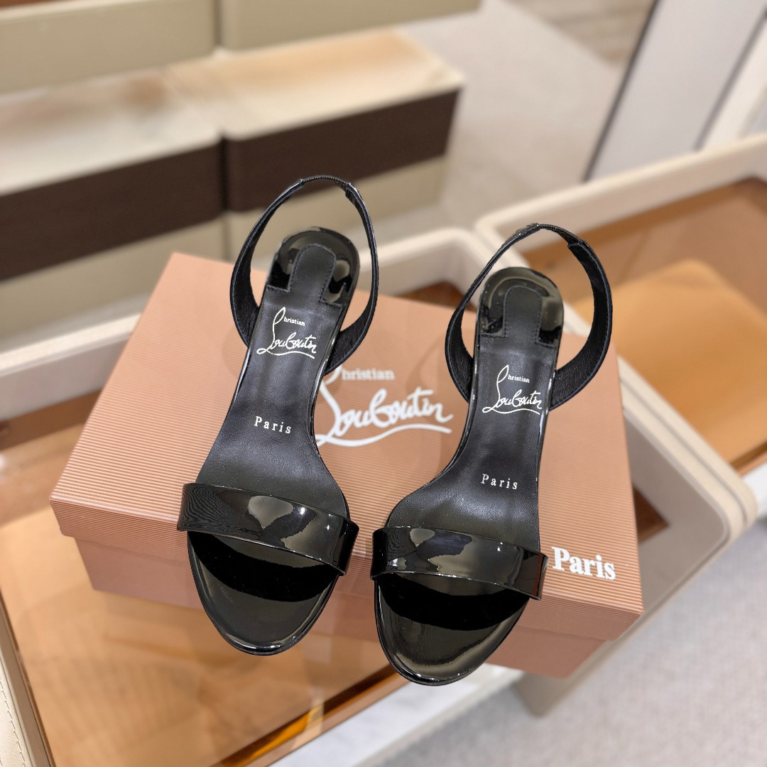 Christian Louboutin Marilyn Leather Sandals - DopestKickz