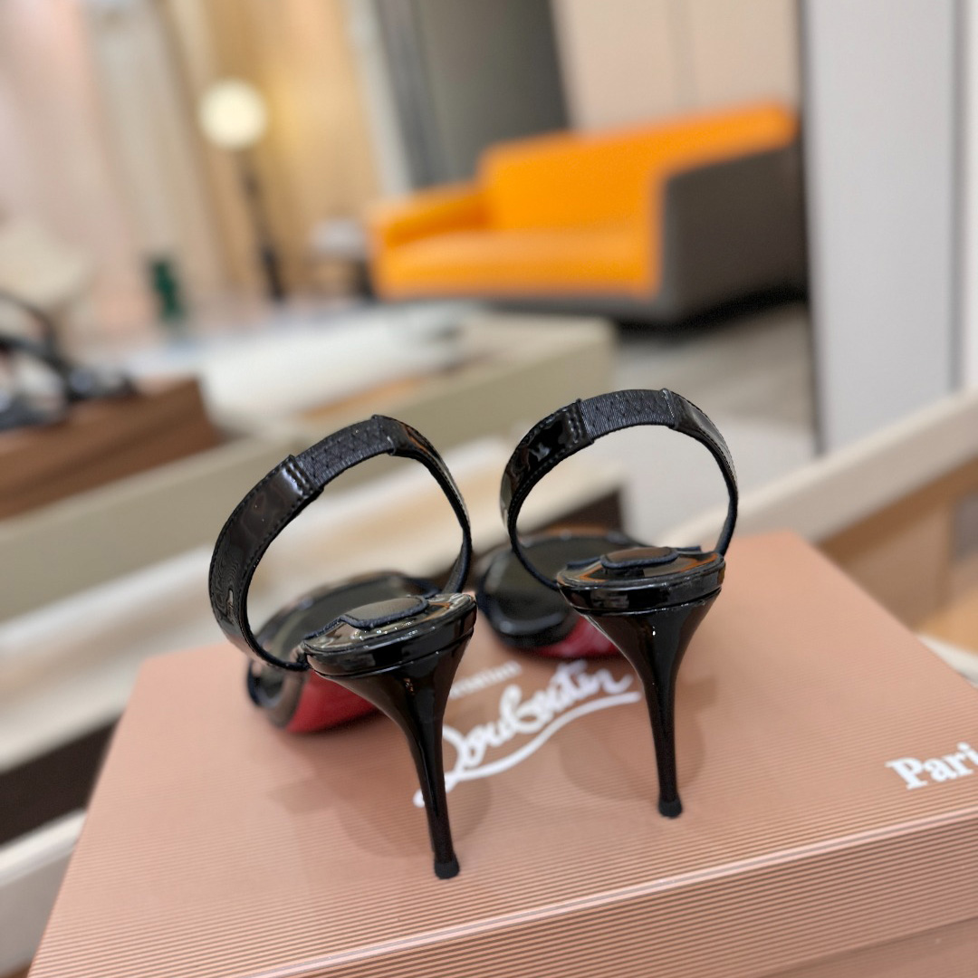 Christian Louboutin Marilyn Leather Sandals - DopestKickz