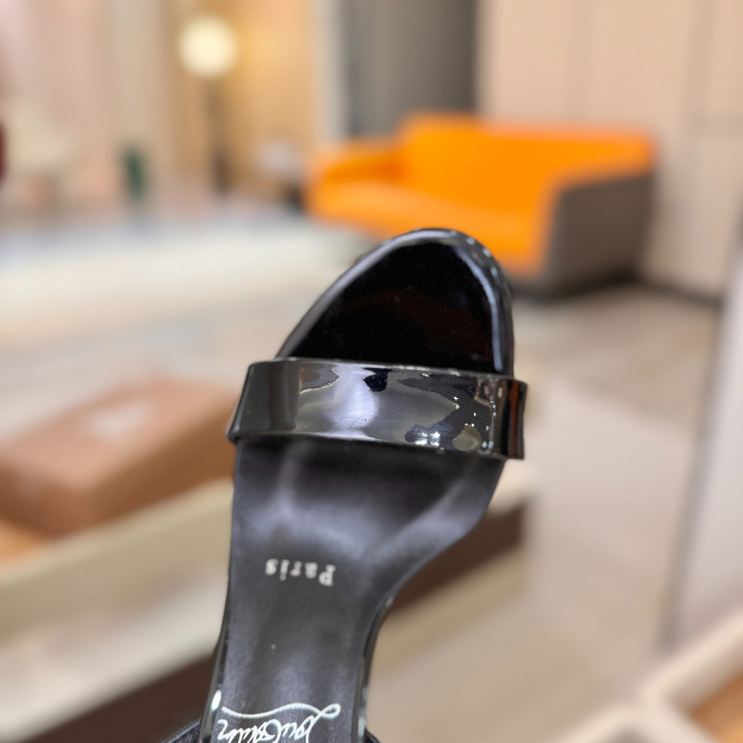 Christian Louboutin Marilyn Leather Sandals - DopestKickz
