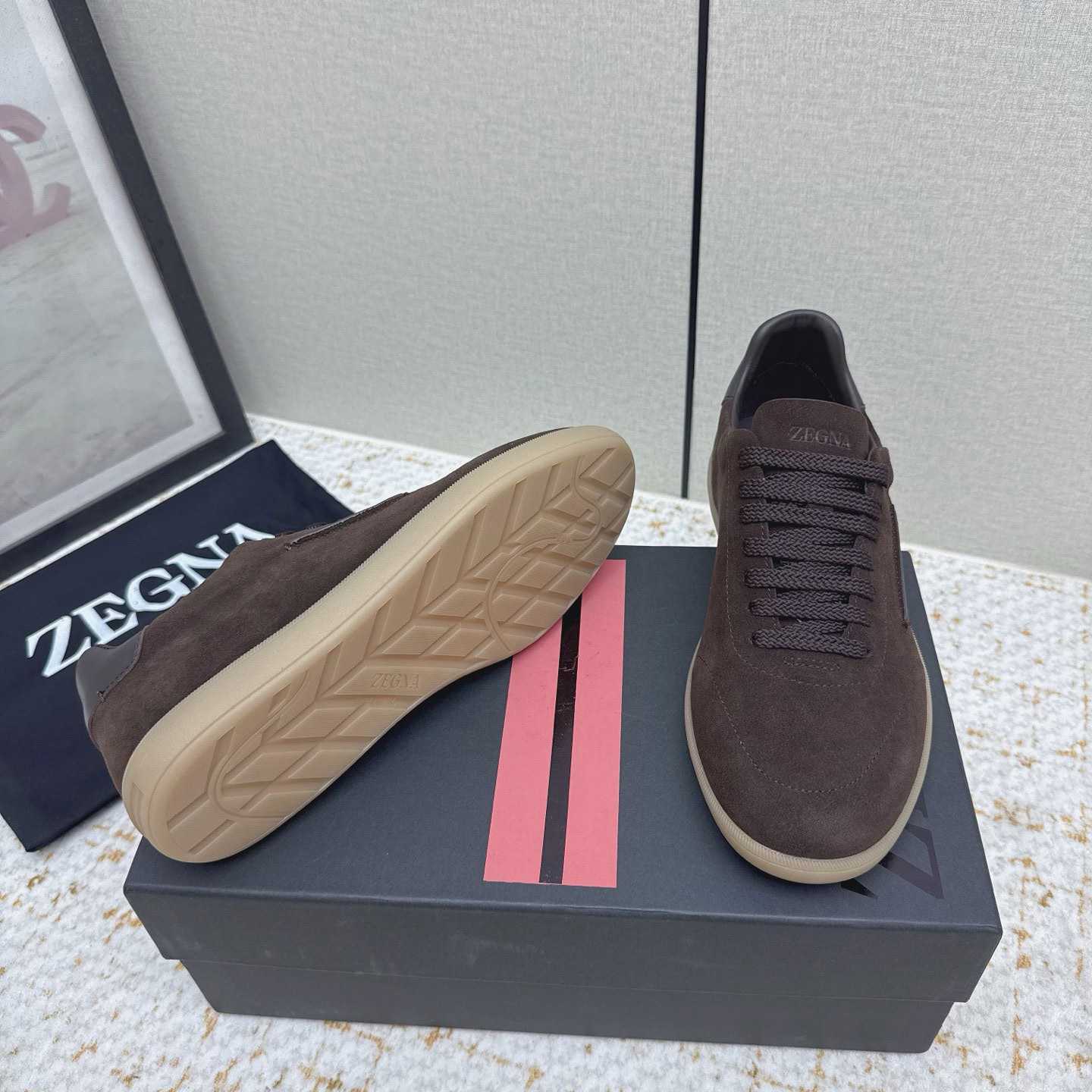 Zegna 232 Suede Sneakers - DopestKickz
