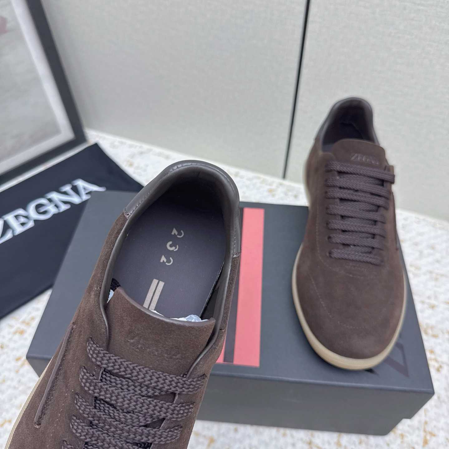 Zegna 232 Suede Sneakers - DopestKickz