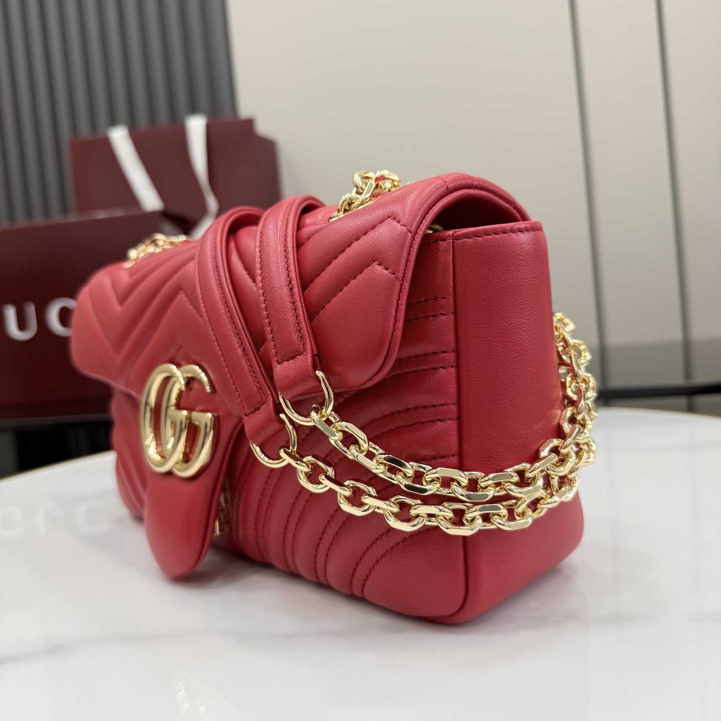 Gucci GG Marmont Medium Shoulder Bag - DopestKickz
