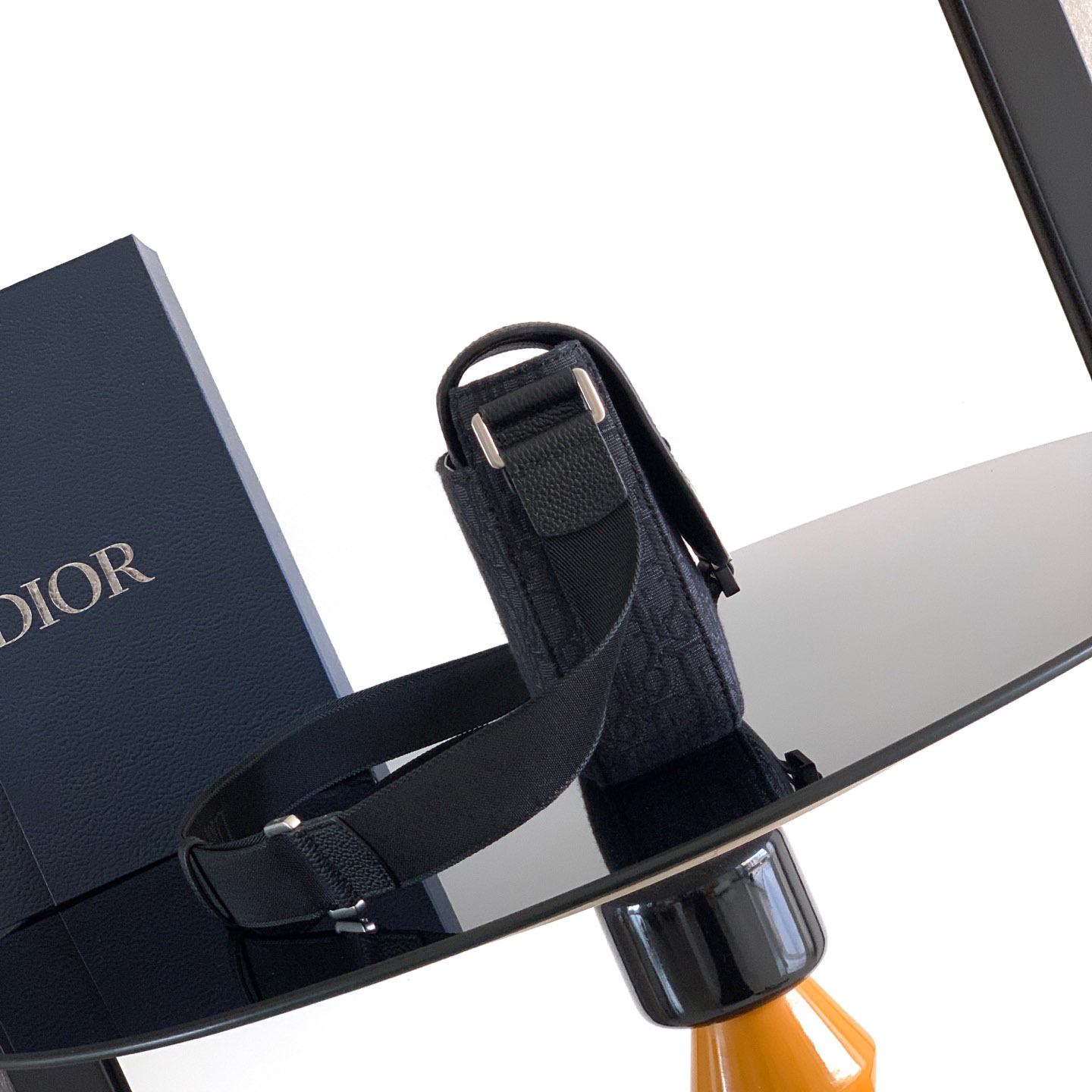 Dior Saddle Heritage Messenger Bag With Flap - DopestKickz