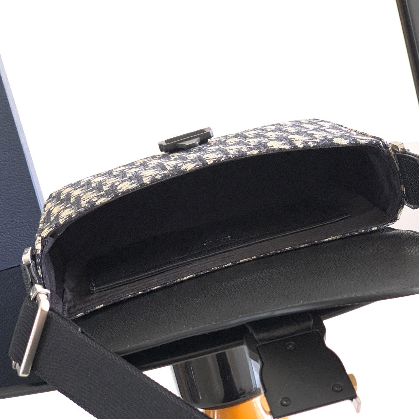Dior Saddle Heritage Messenger Bag With Flap - DopestKickz