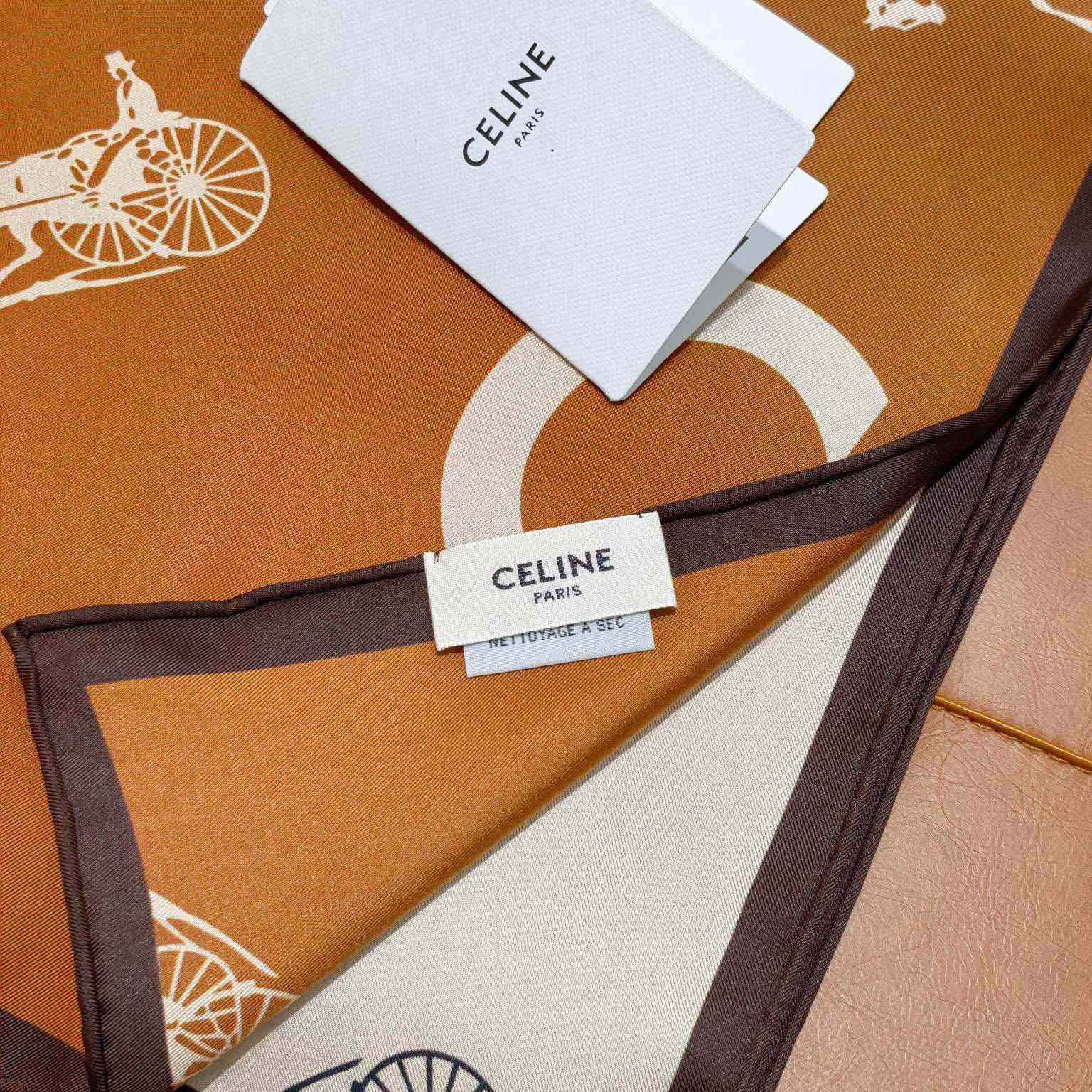 Celine  Square In Silk Twill - DopestKickz