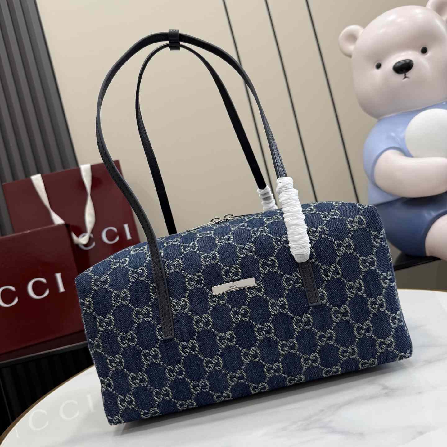 Gucci Gucci Melrose Medium Boston Bag - DopestKickz