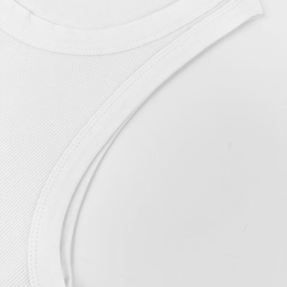 AMI Paris Cotton Ami De Coeur Tanktop - DopestKickz