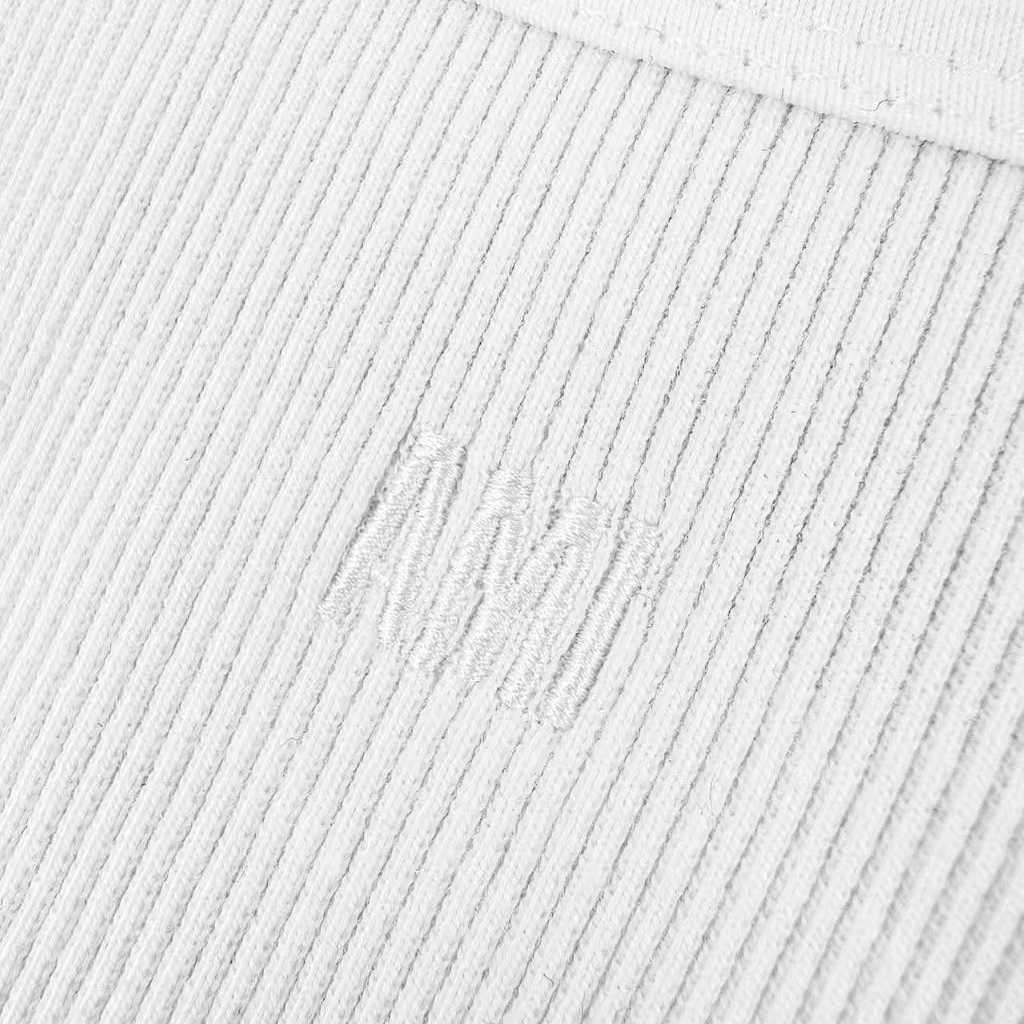AMI Paris Cotton Ami De Coeur Tanktop - DopestKickz