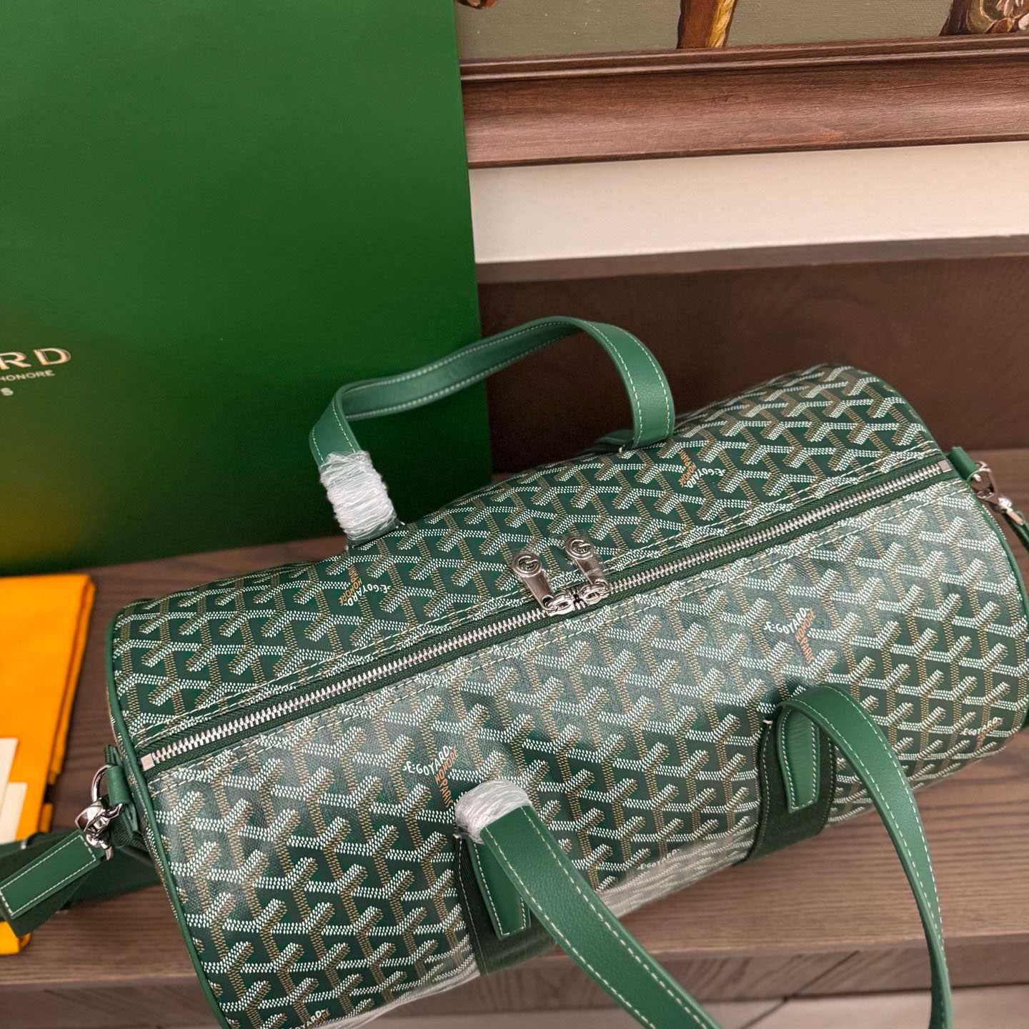 Goyard Barrel 40 Sports Bag - DopestKickz