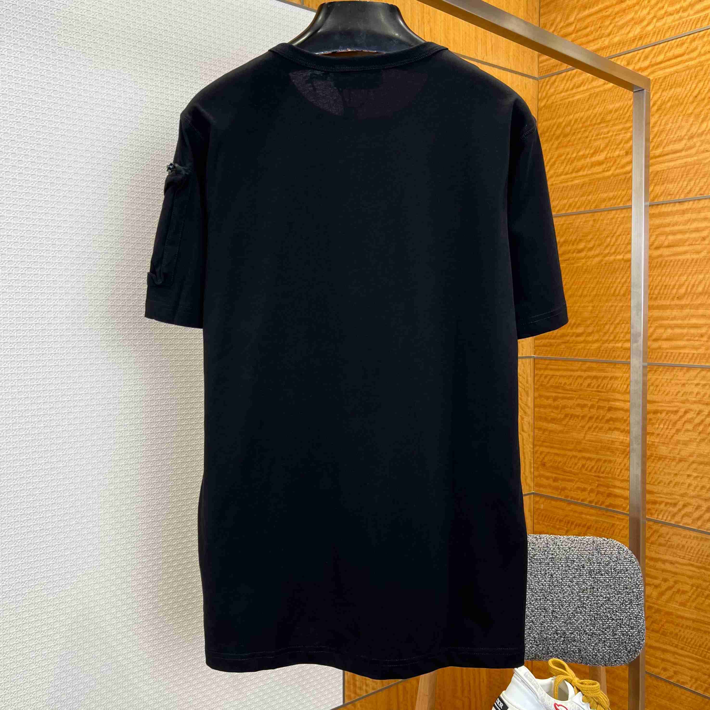 Stone Island Short-Sleeved Cotton T-shirt - DopestKickz
