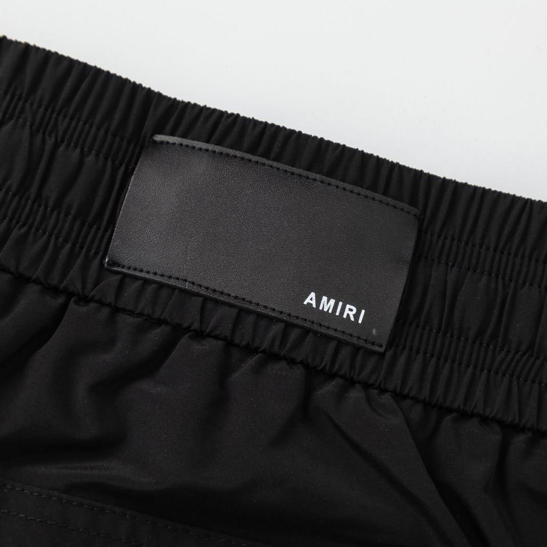 Amiri Hollywood Swim Trunk 'Black' - DopestKickz