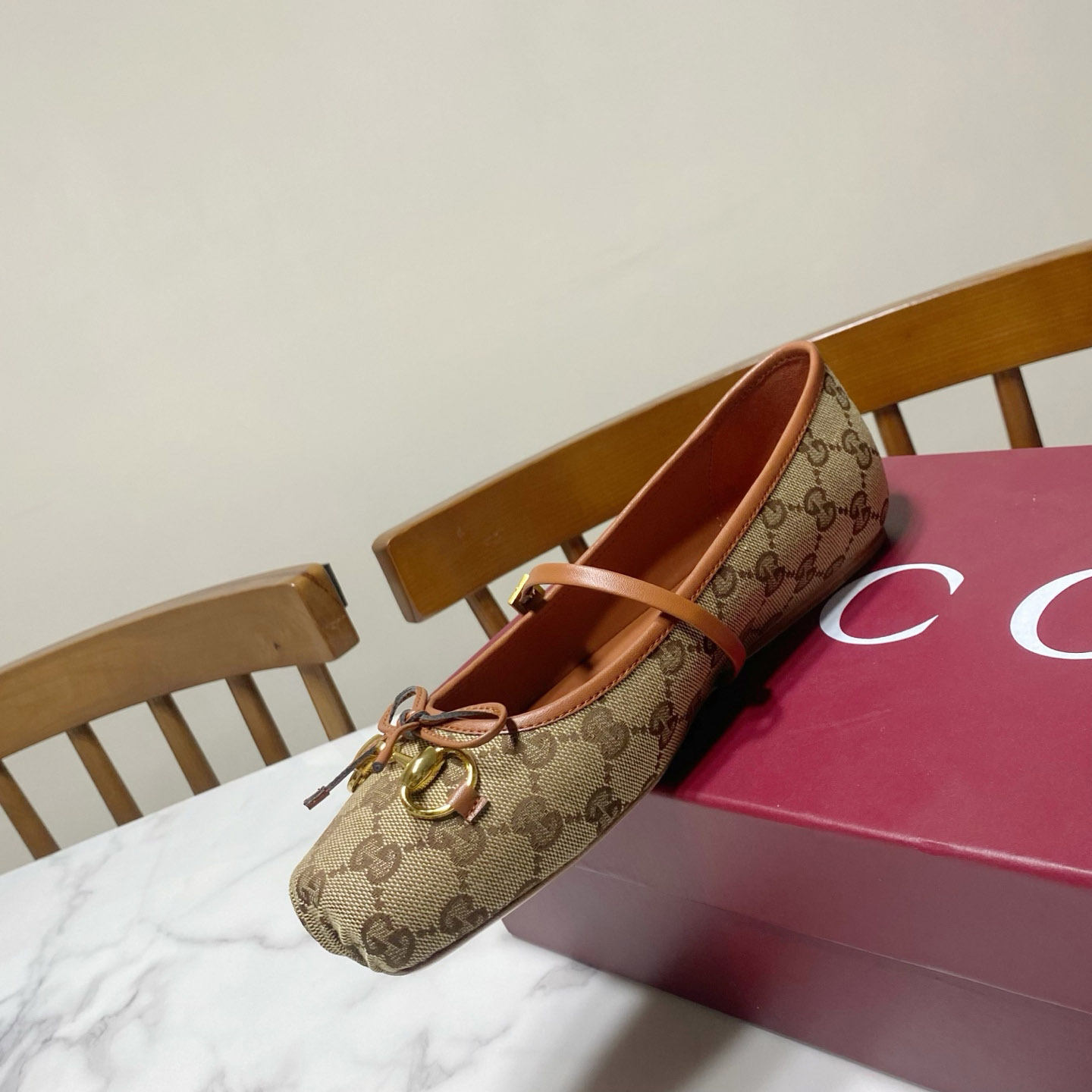 Gucci Horsebit Ballet Flat - DopestKickz