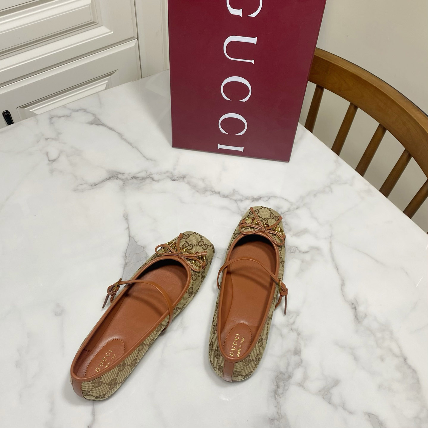 Gucci Horsebit Ballet Flat - DopestKickz