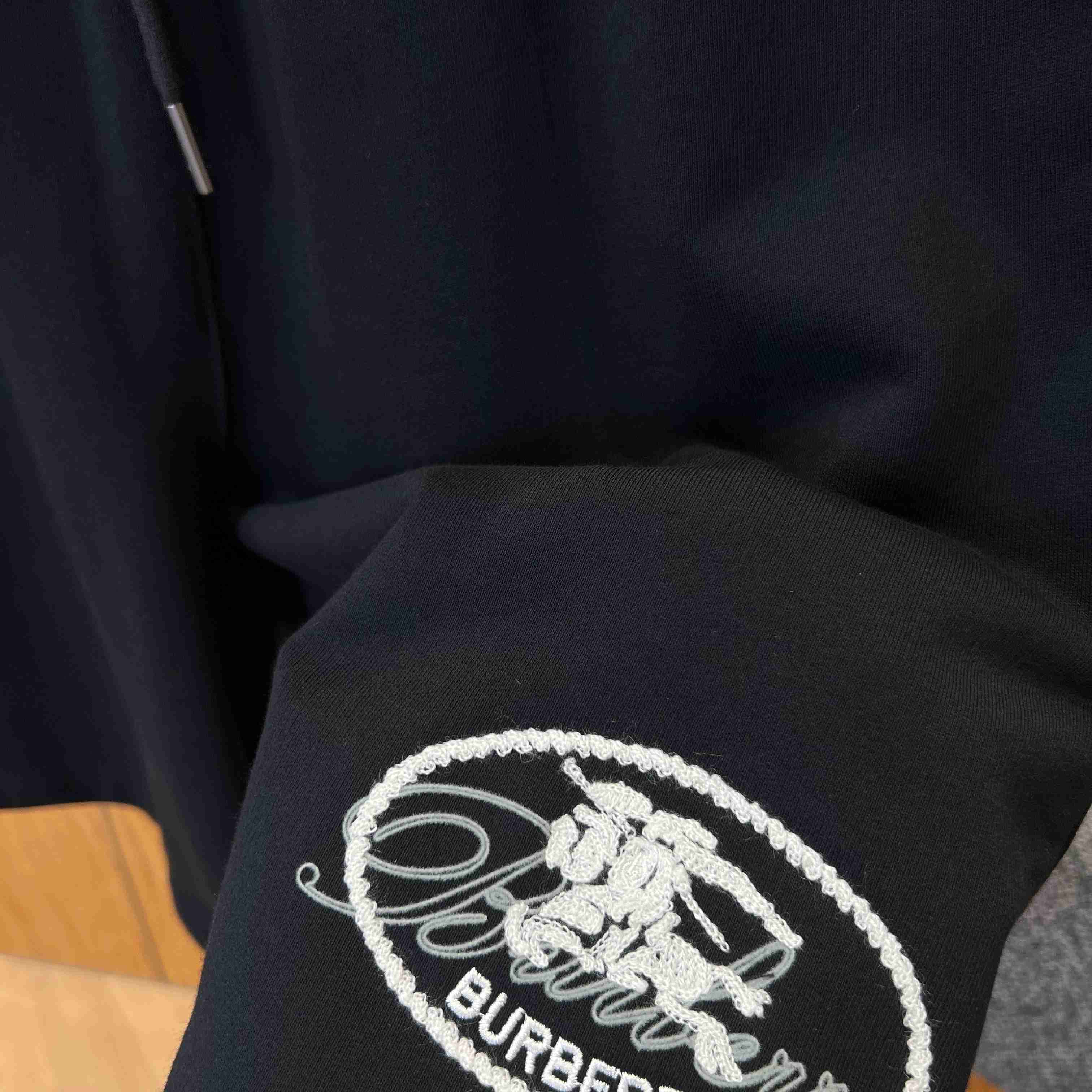 Burberry Knight Stamp Cotton Shorts - DopestKickz