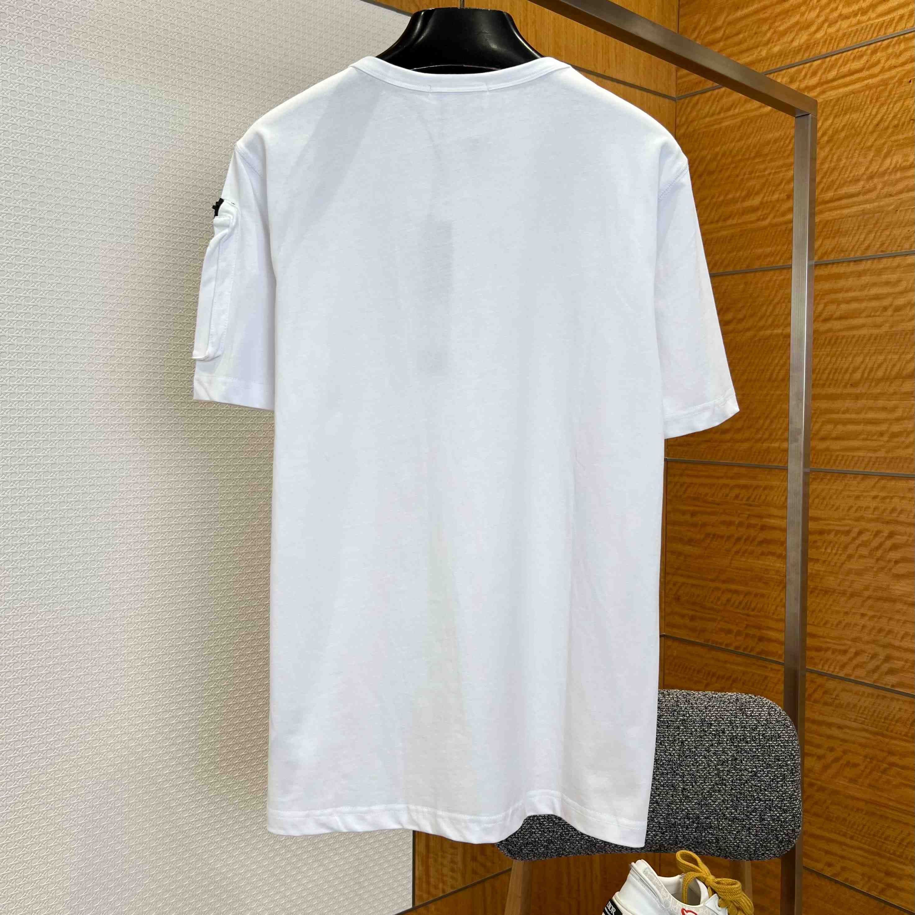 Stone Island Short-Sleeved Cotton T-shirt - DopestKickz