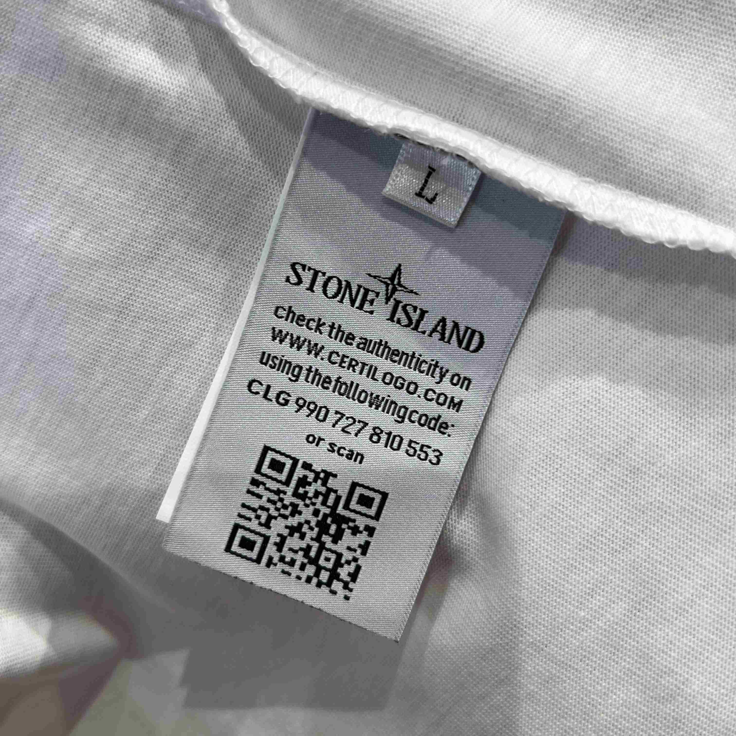 Stone Island Short-Sleeved Cotton T-shirt - DopestKickz